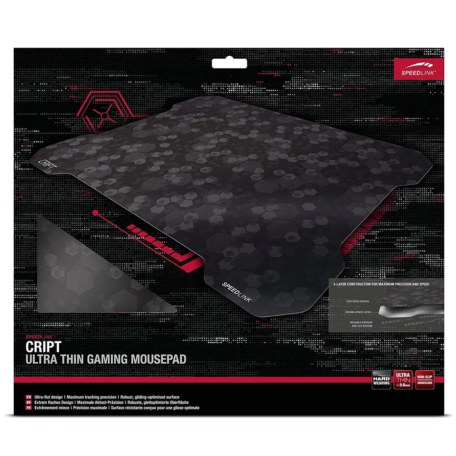 CRIPT Ultraflaches Gaming-Mauspad - Image 5