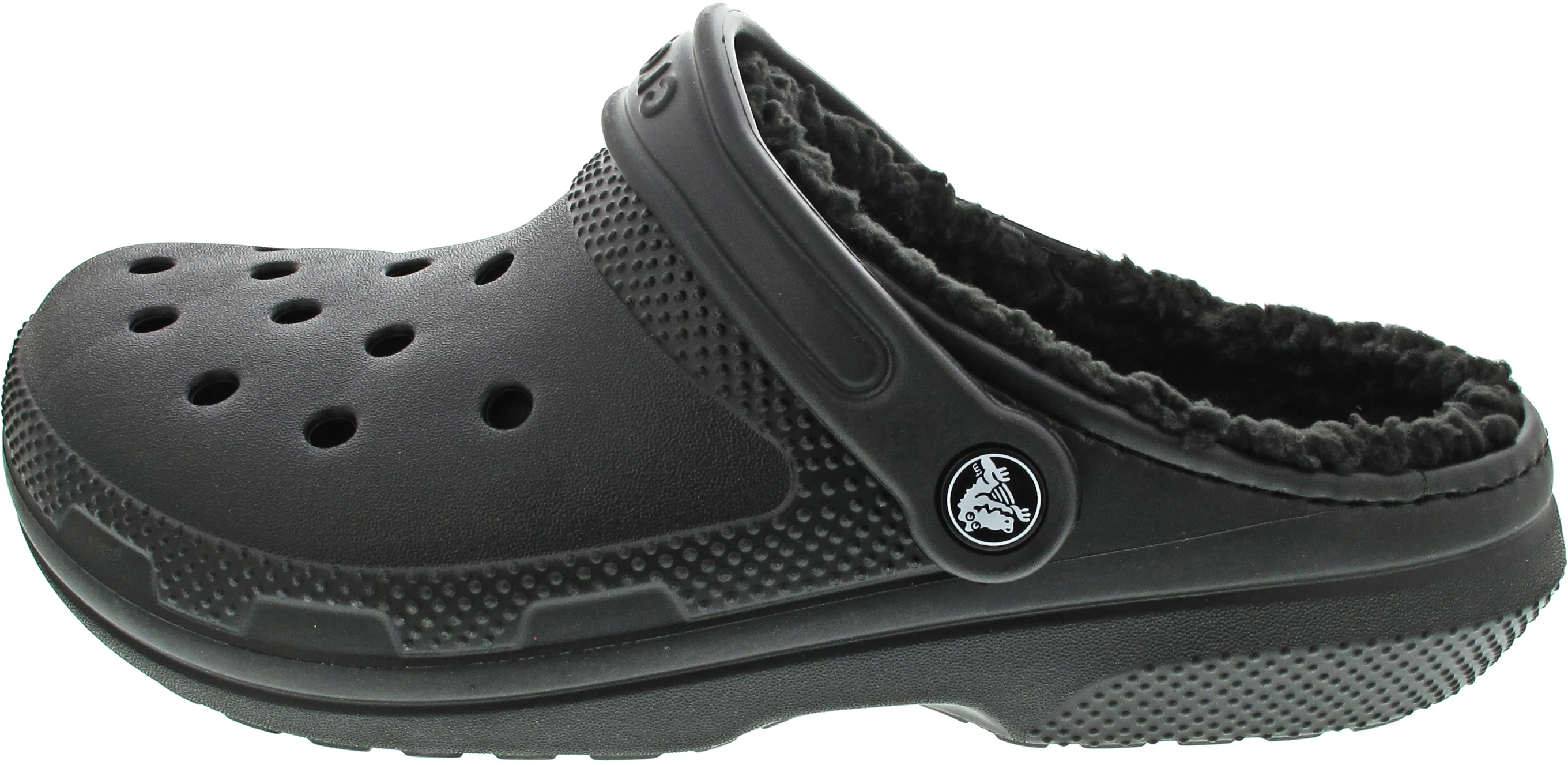 Crocs Classic Fuzz-Lined Clog Clogs Schwarz - Image 7