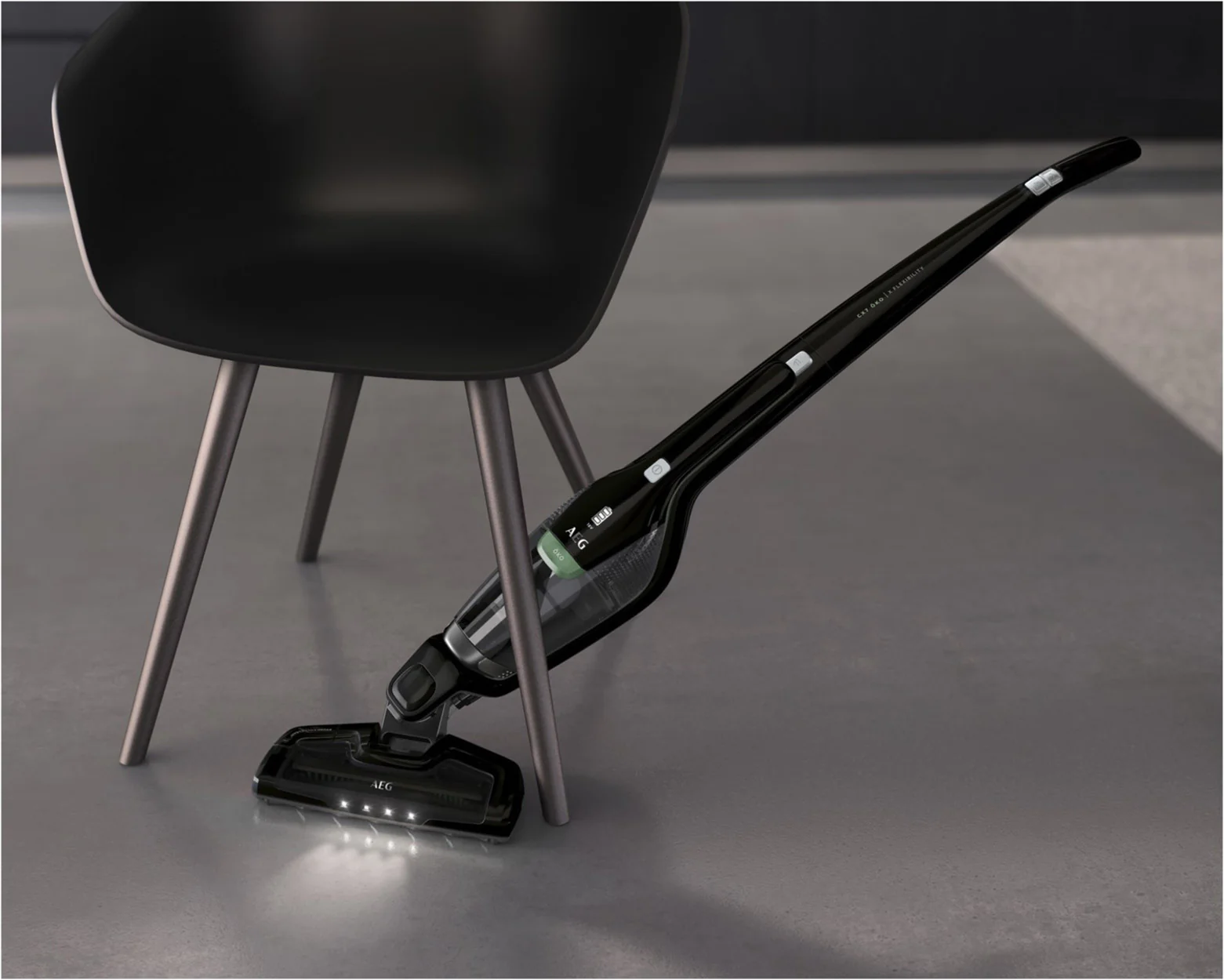 AEG CX 7-2-45MÖ, Akkusauger mit Stiel, Lithium HD Akku, LED-Frontlicht - Image 4