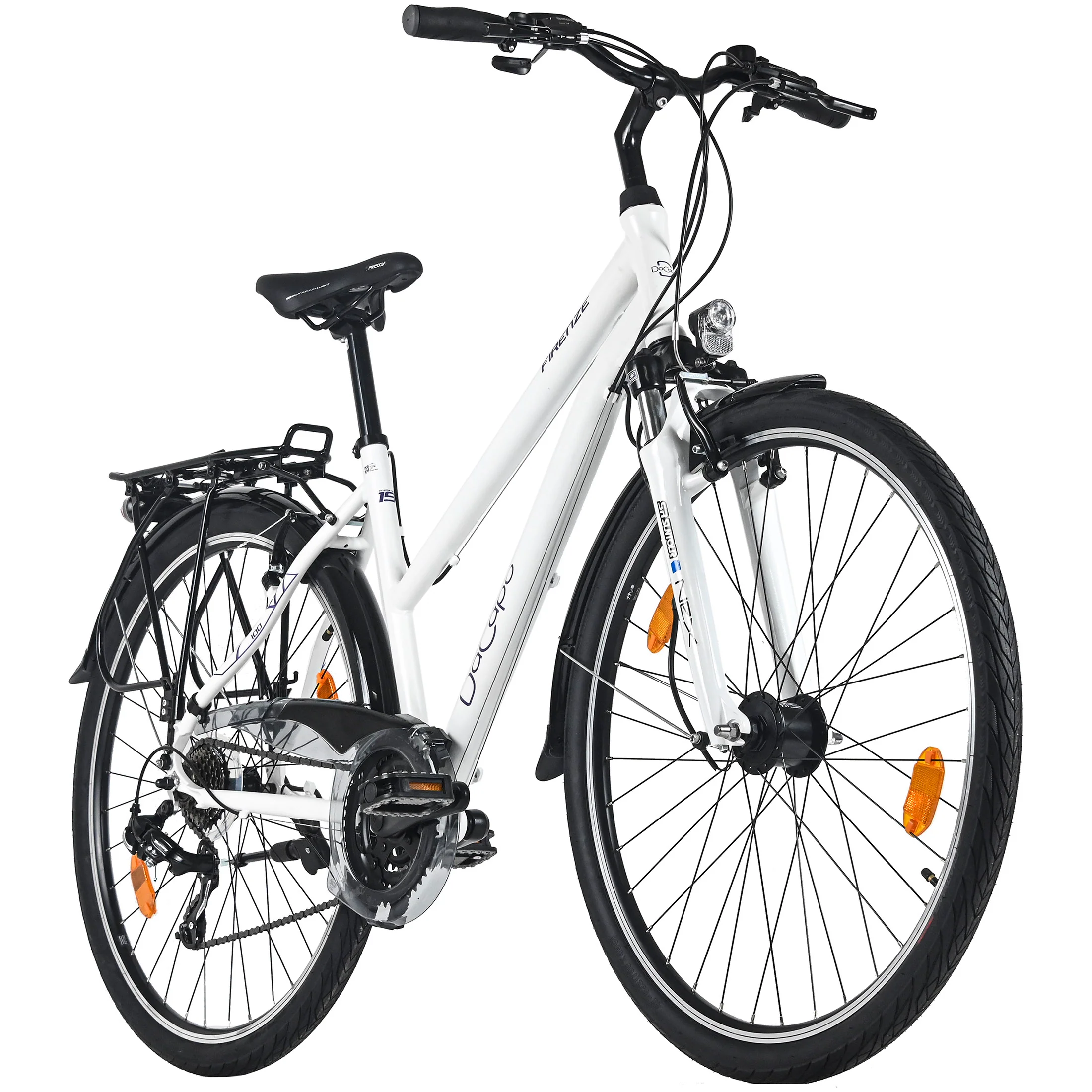 DaCapo Trekkingrad Damen 28'' Firenze 100 Anthrazit 21 Gänge RH 48 cm V-Brakes - Image 7