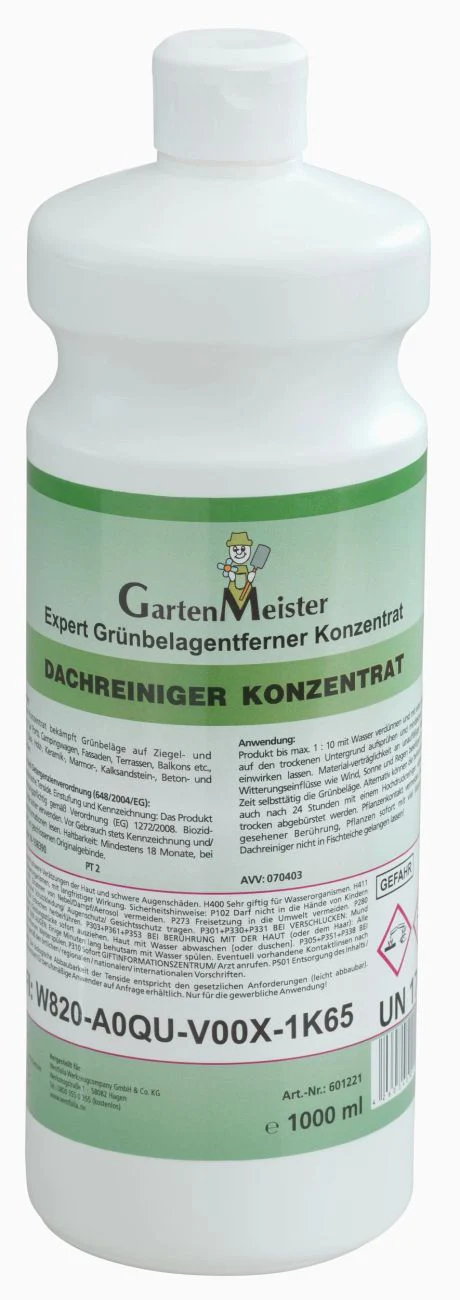 Dachreiniger Konzentrat gegen Grünbelag, 1 Liter für bis zu 100 m² - Image 2