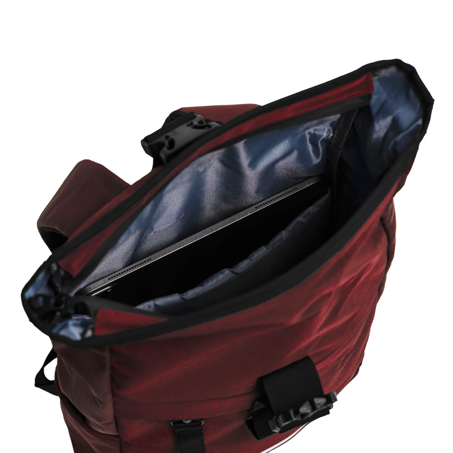 DANIEL RAY DRS25.1504 Bendigo Rolltop Backpack M 57 burgundy - Image 5