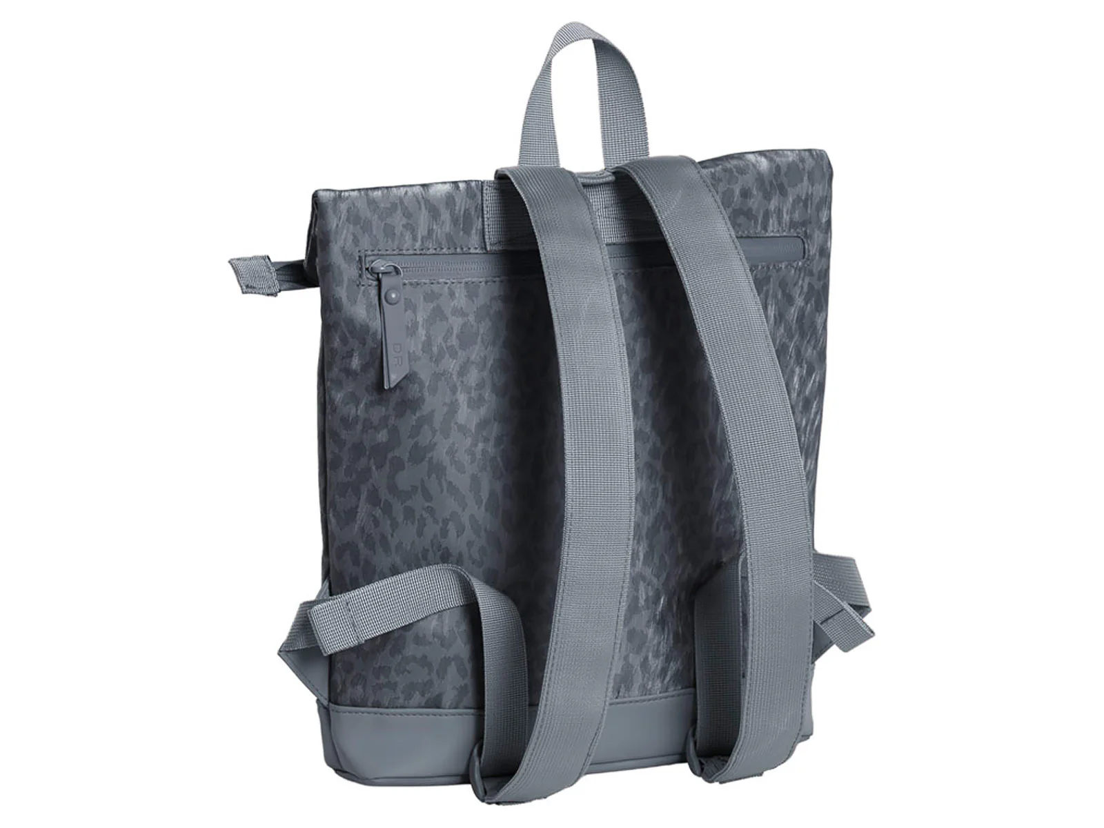 DANIEL RAY DRS25.1686 PU Rubber leopard print backpack S Garies 00 black - Image 6