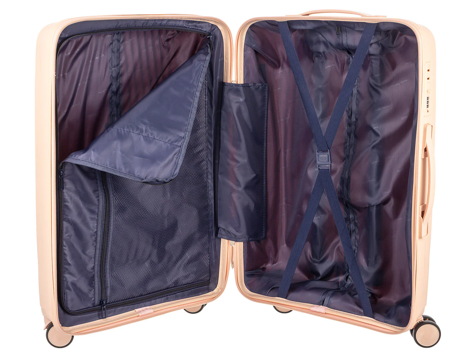 DANIEL RAY Travel Castlemaine Gr. S Koffer DR01.1620 Spinner ca. 23 Liter 40 soft pink - Image 12