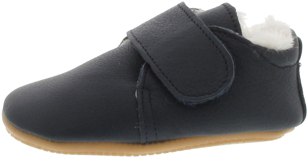Däumling Luca Baby - Jungen Krabbelschuhe schwarz