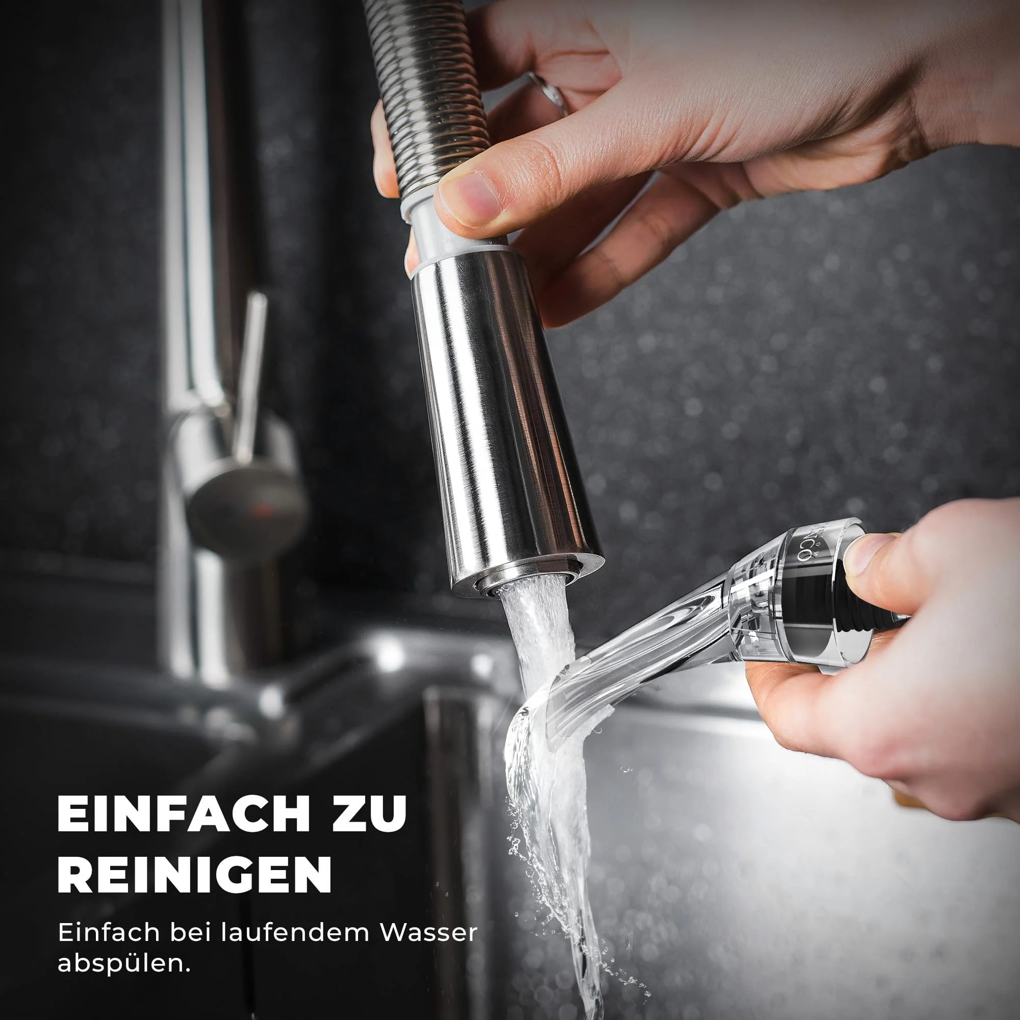 Dekantierausgießer mit Belüfter & Vakuum-Weinpumpe - Tropffreier Wein Dekanter - Image 2