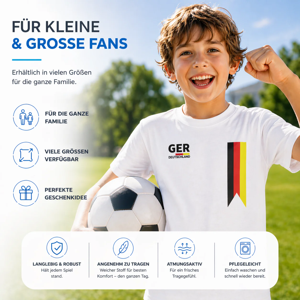 Deutschland T-Shirt WM 2026 – Fußball Weltmeisterschaft 2026 Shirt mit Flagge, WM Fan Shirt - Image 37