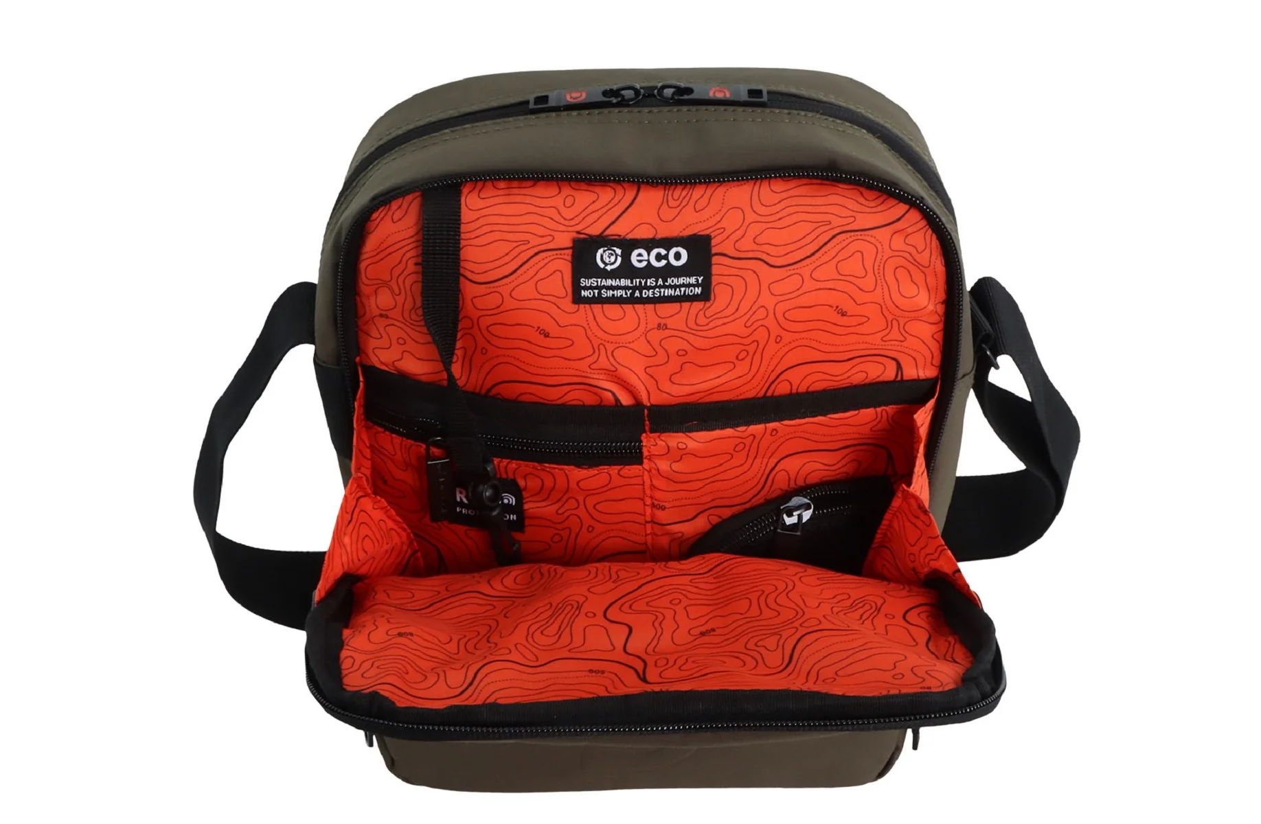 Discovery Geyser Shoulder Bag Umhängetasche D01203 khaki - Image 7