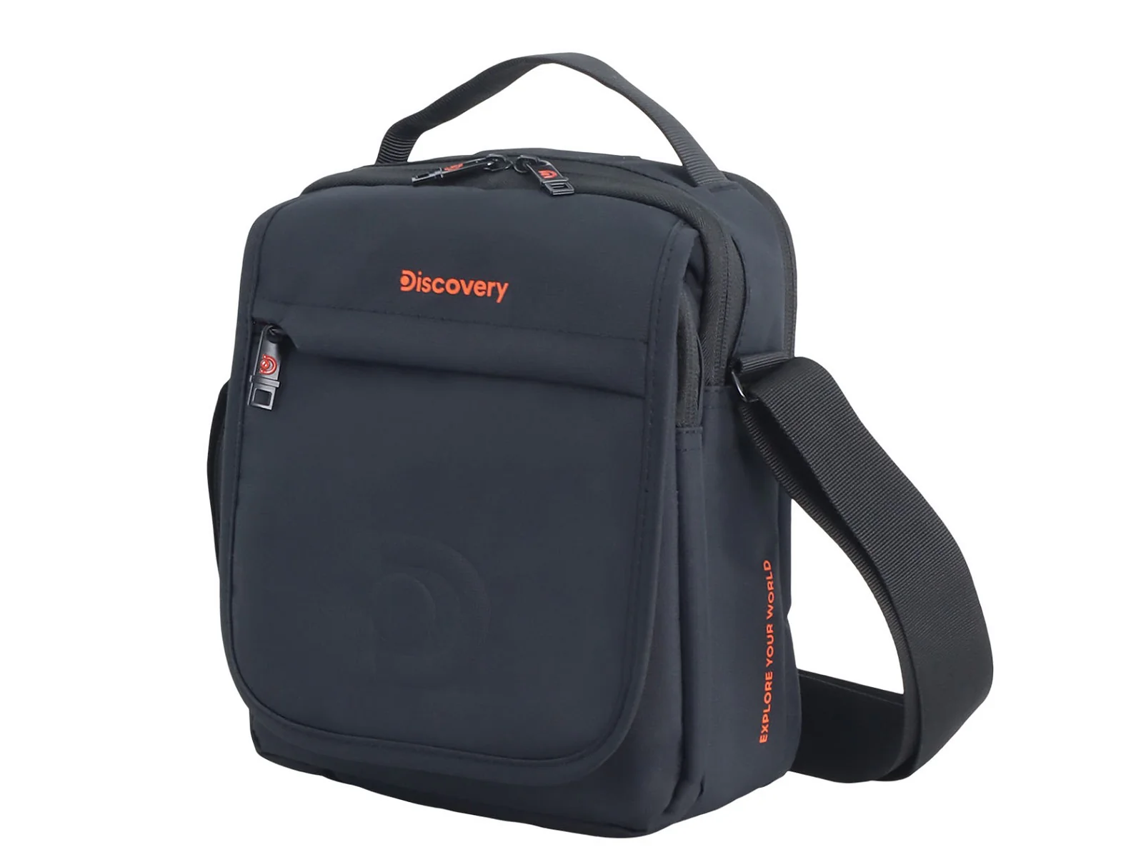 Discovery Geyser Utility Bag with Flap Umhängetasche D01202 black - Image 3