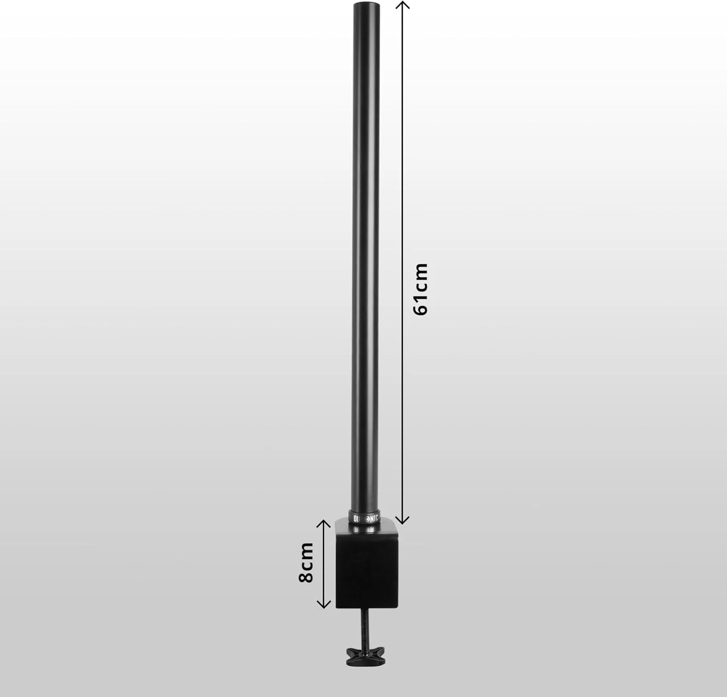 DM35POLE BK 61 cm Monitorhalterung Stange 61cm Erweiterung höhenverstellbar