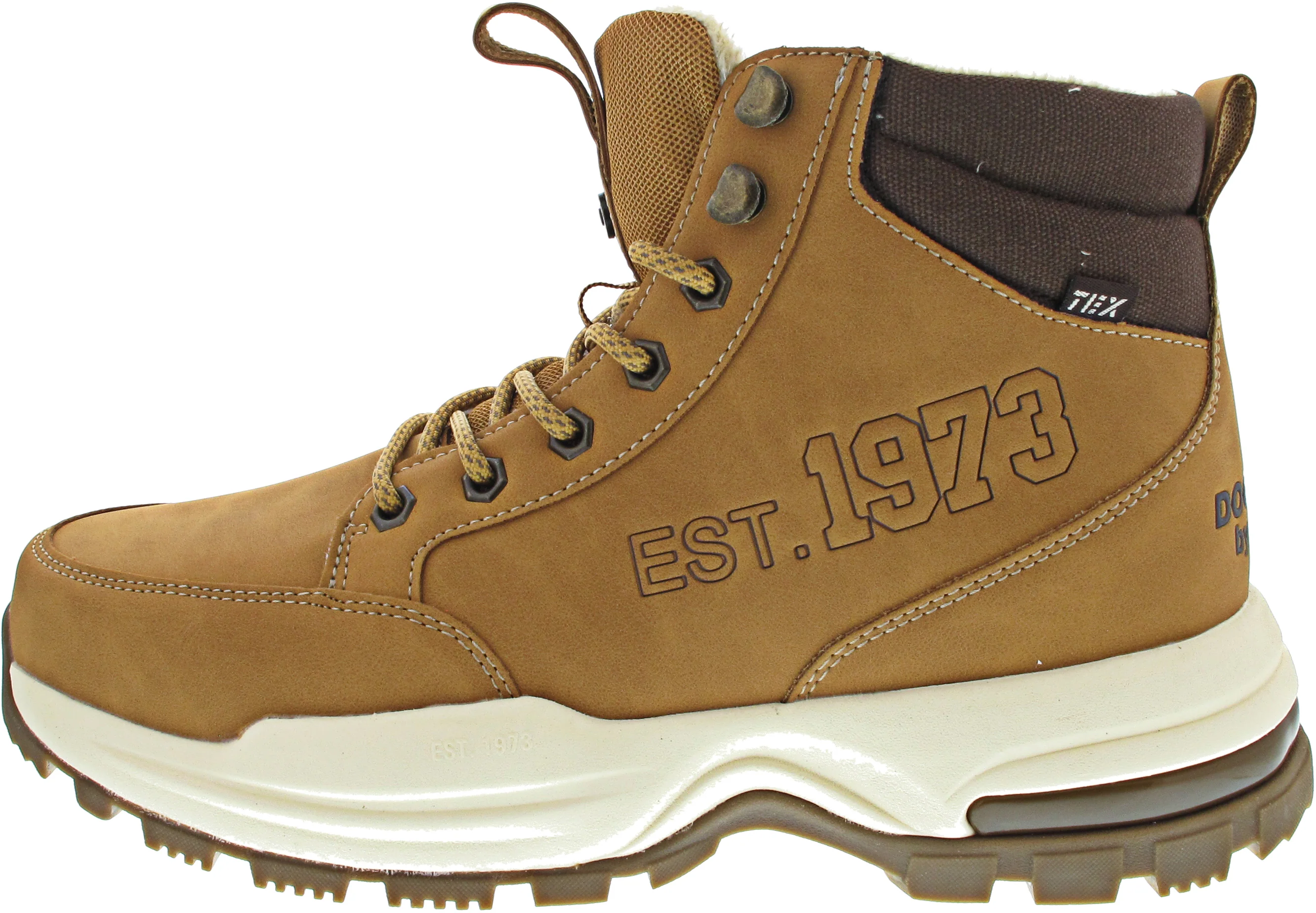 Dockers by Gerli Schnürstiefel Beige