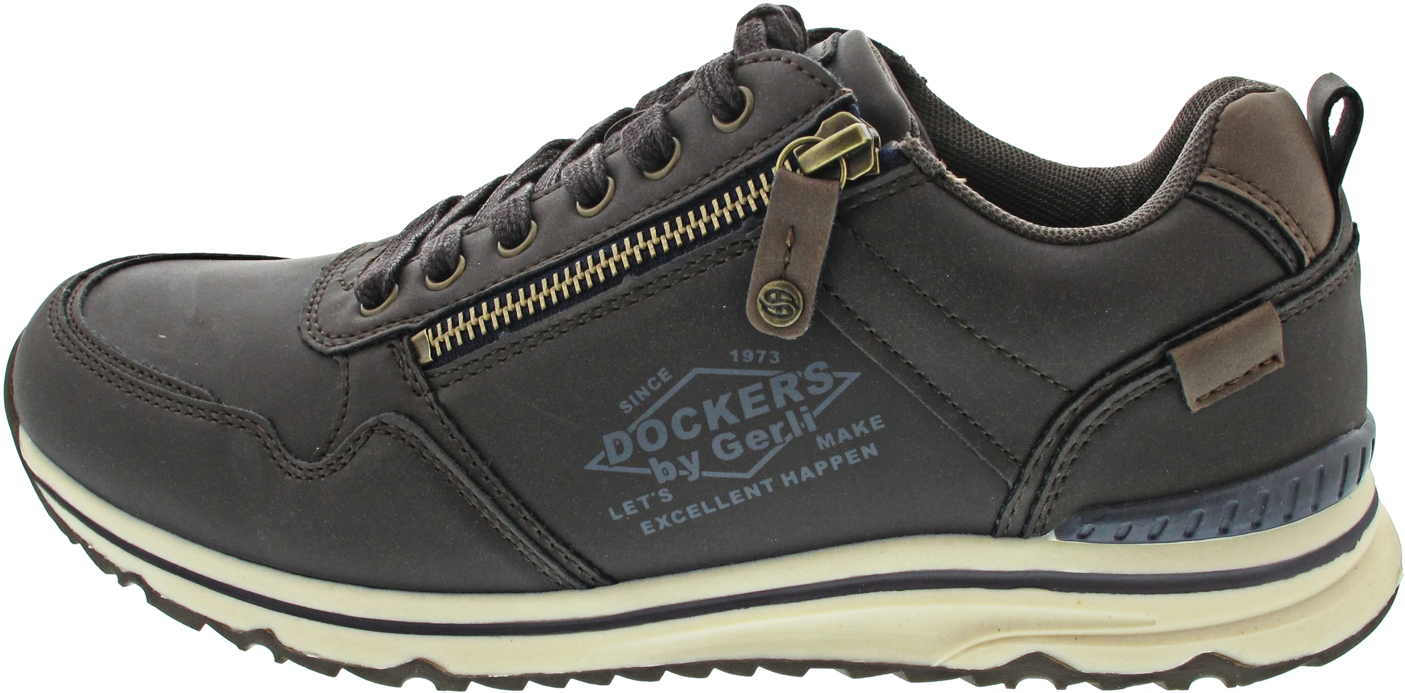 Dockers by Gerli sportlicher Schnürer Braun - Image 4