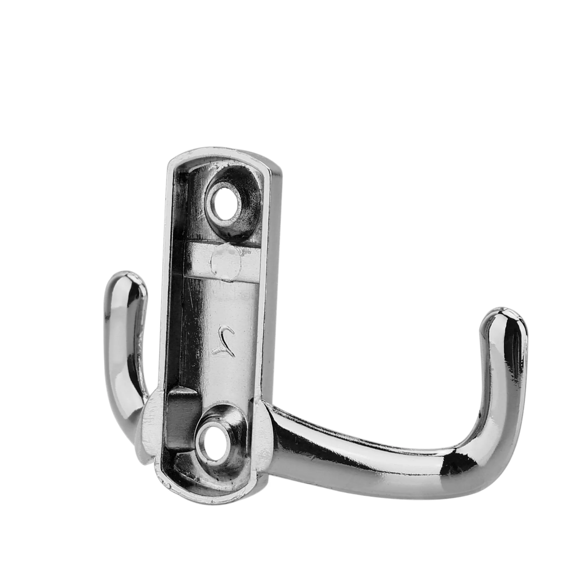 Doppel Garderobenhaken in Chrome - Design - 7 x 4.7 cm Kleiderhaken - Image 2