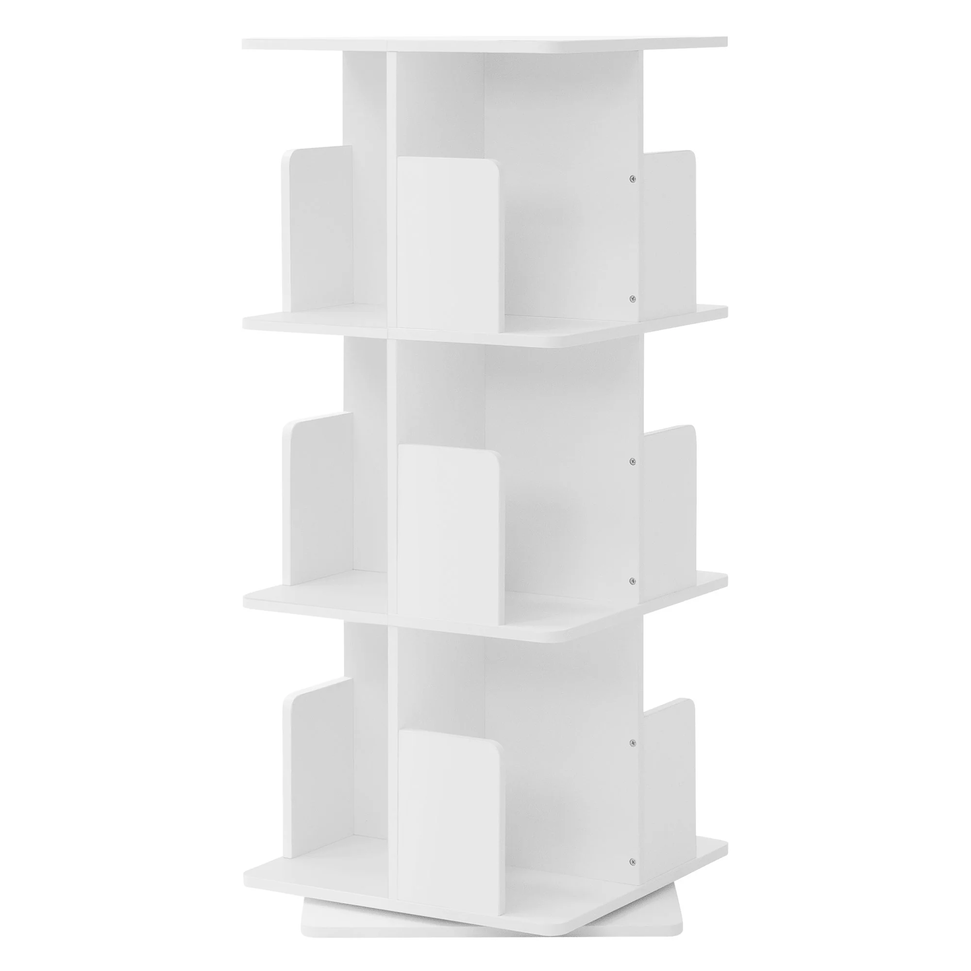 Drehbares Bücherregal Kinder, 12 Fächer, 40x94x40 cm, freistehend, 360 Grad Drehung - Image 3