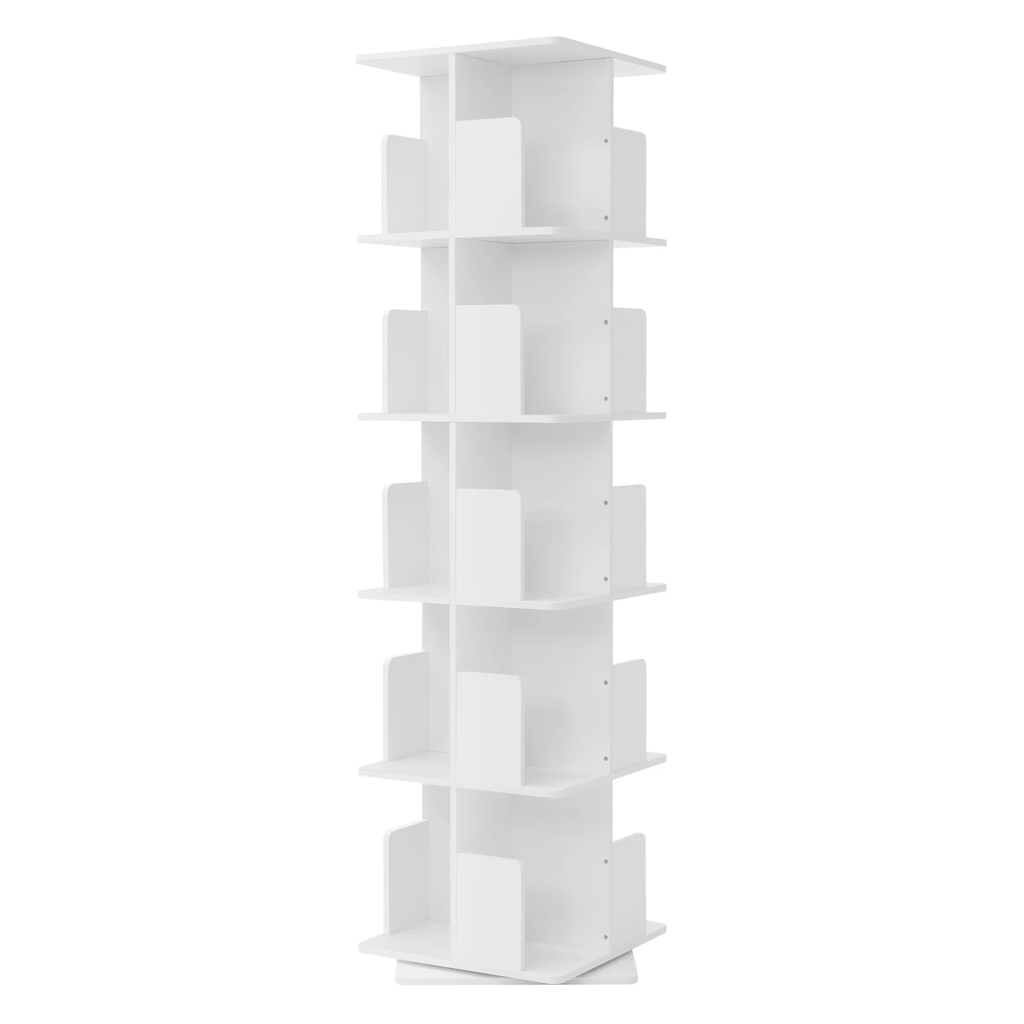 Drehbares Bücherregal Kinder, 12 Fächer, 40x94x40 cm, freistehend, 360 Grad Drehung - Image 6