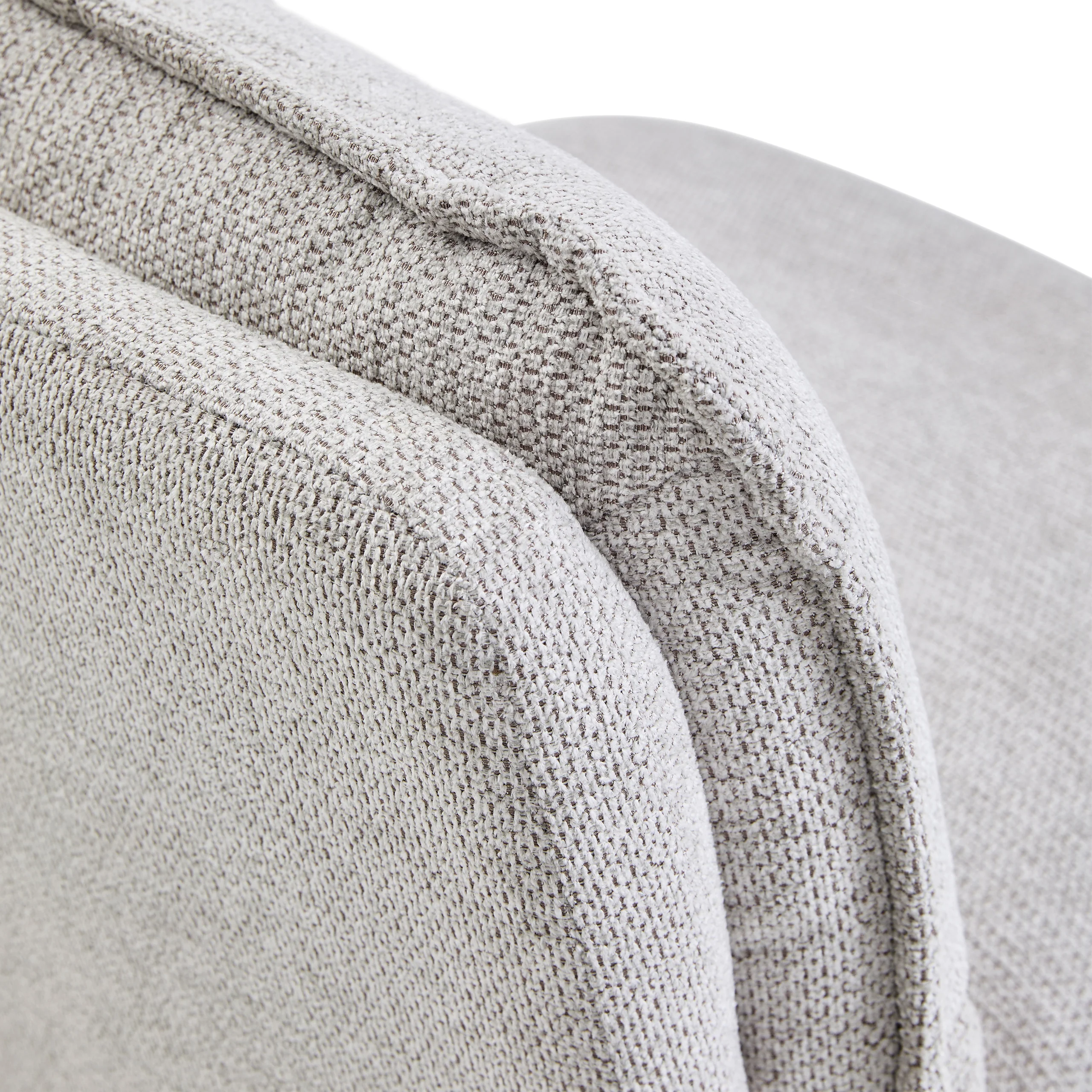 Drehstuhl Schneidersitz / Loungesessel Criss Cross 20 Stoff hellgrau hjh LIVING - Image 13