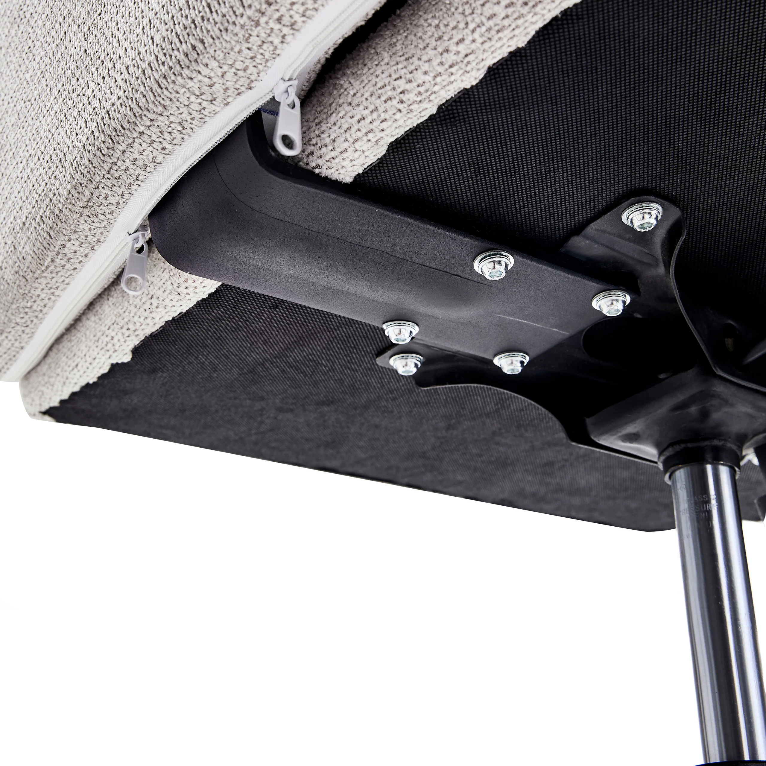 Drehstuhl Schneidersitz / Loungesessel Criss Cross 20 Stoff hellgrau hjh LIVING - Image 15