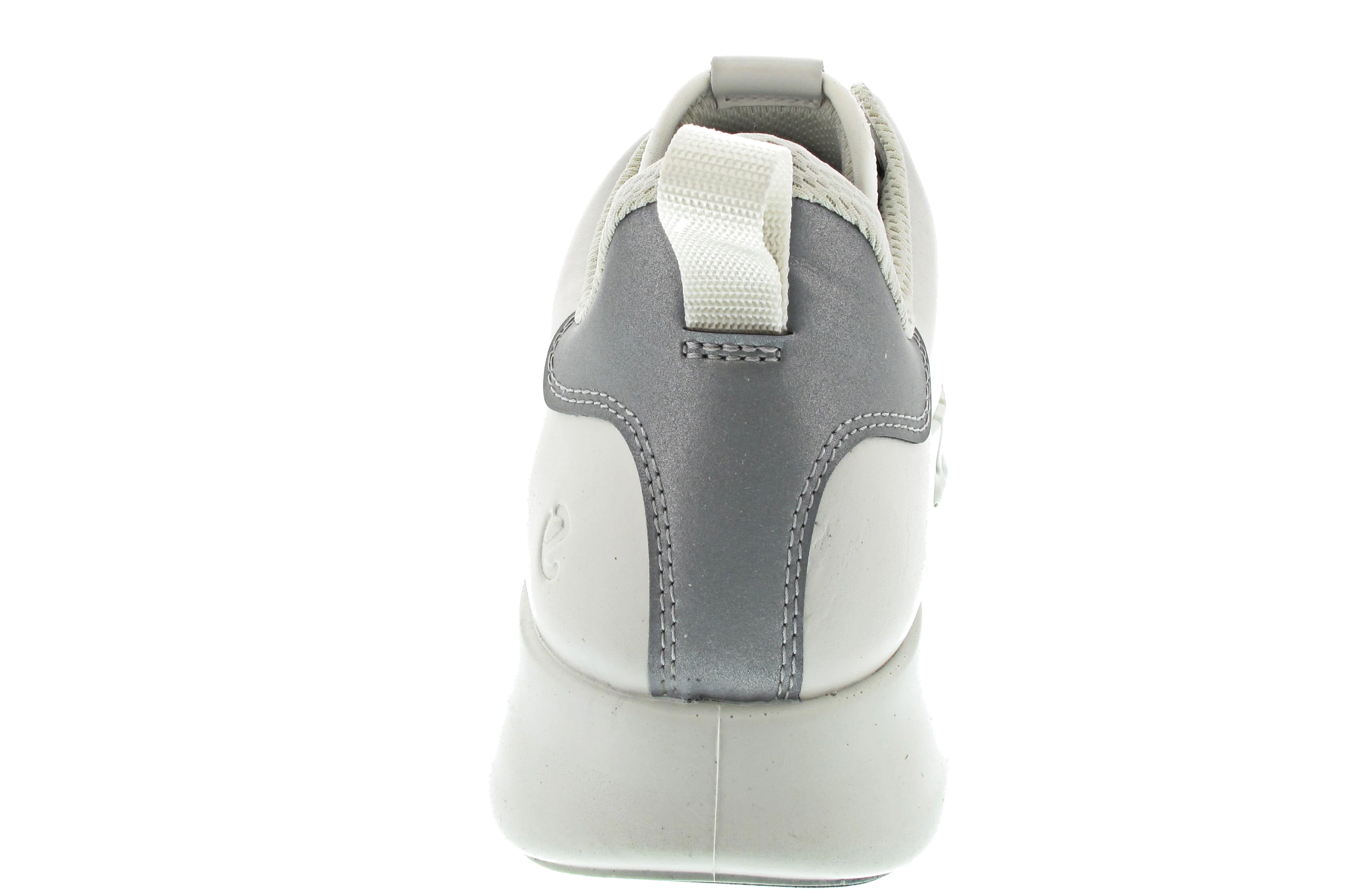 Ecco Gruuv Sneaker Lea sportlicher Schnürer Weiß - Image 11
