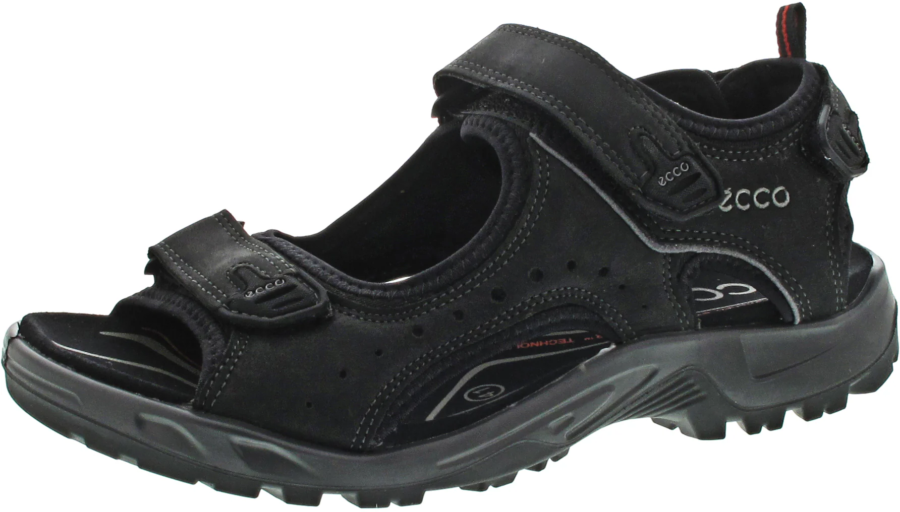 Ecco Offroad Sandale Schwarz