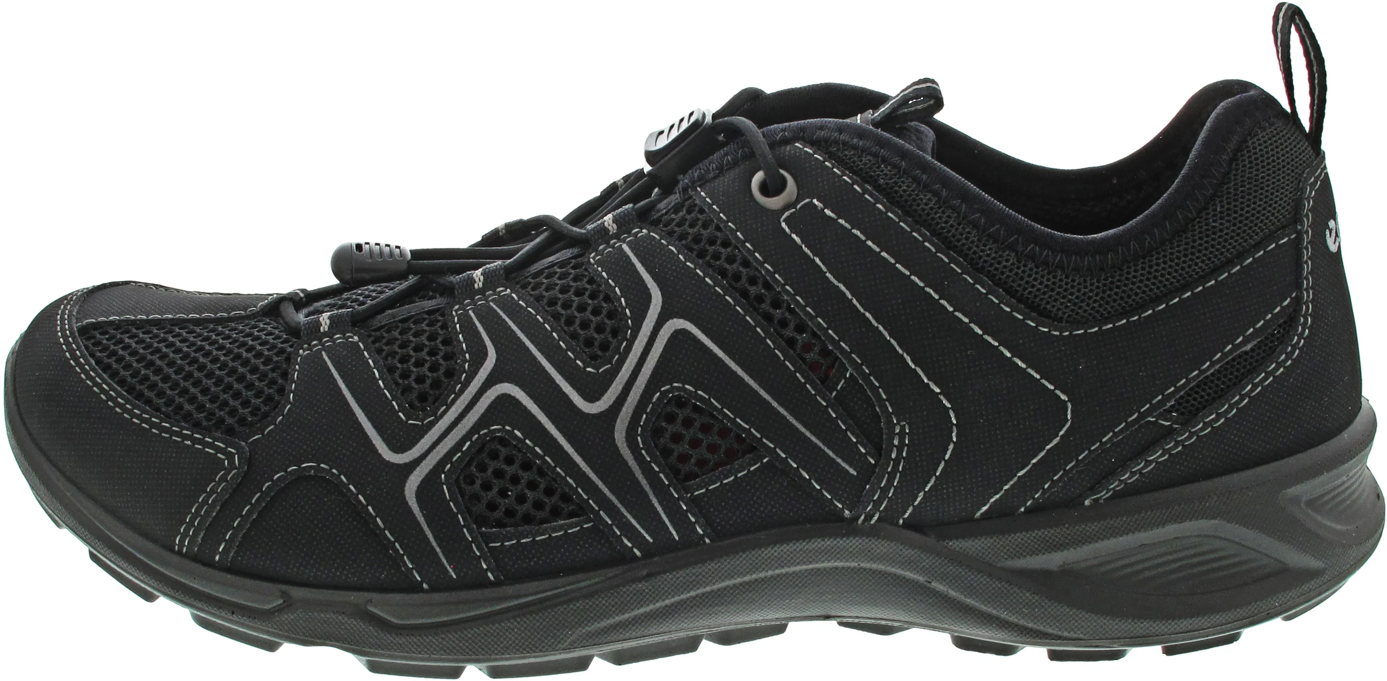 Ecco Terracruise Lt Low Vent sportlicher Schnürer Schwarz - Image 2