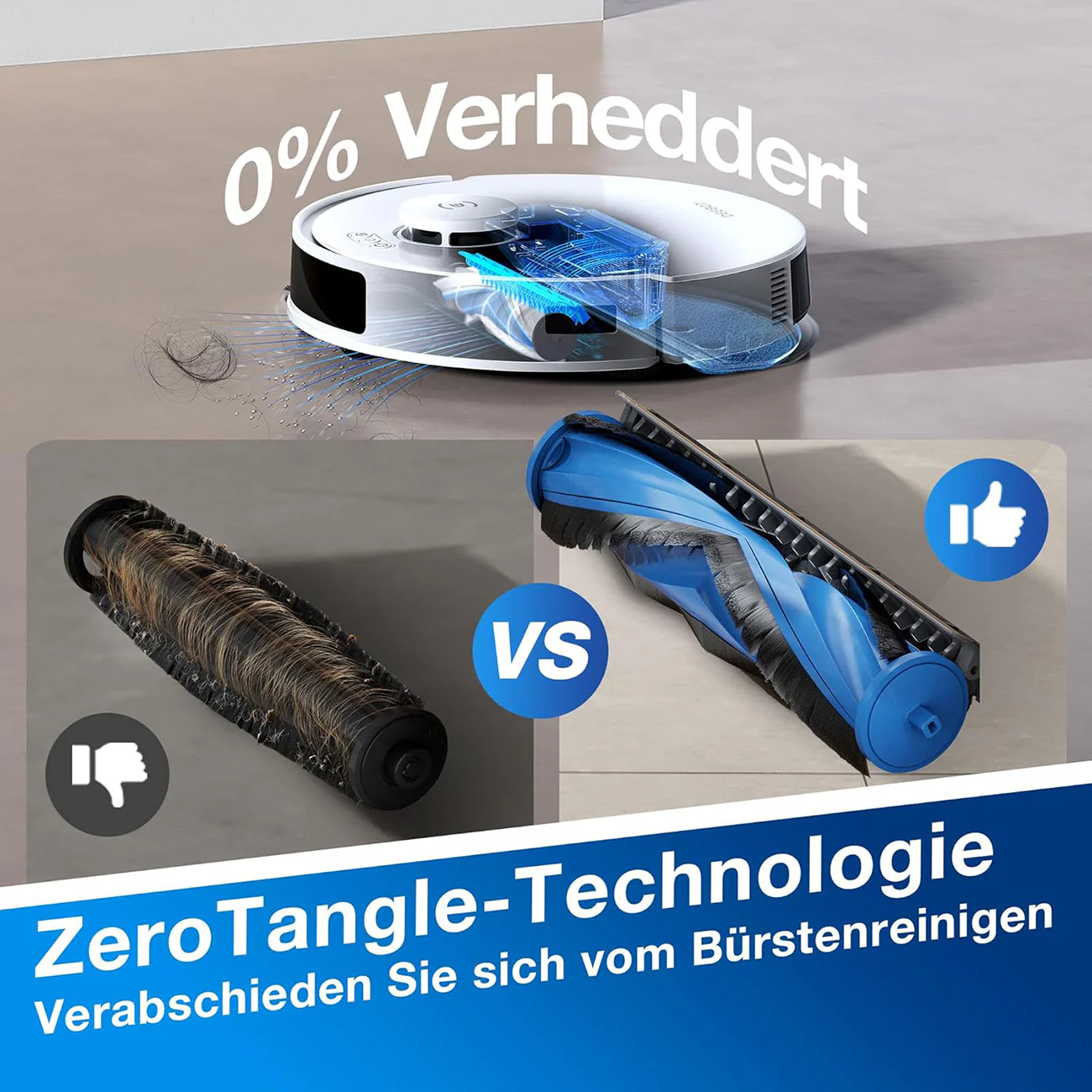 Ecovacs Deebot N20 Saugroboter mit Wischfunktion, 300 min Laufzeit, Appsteuerung - Image 3