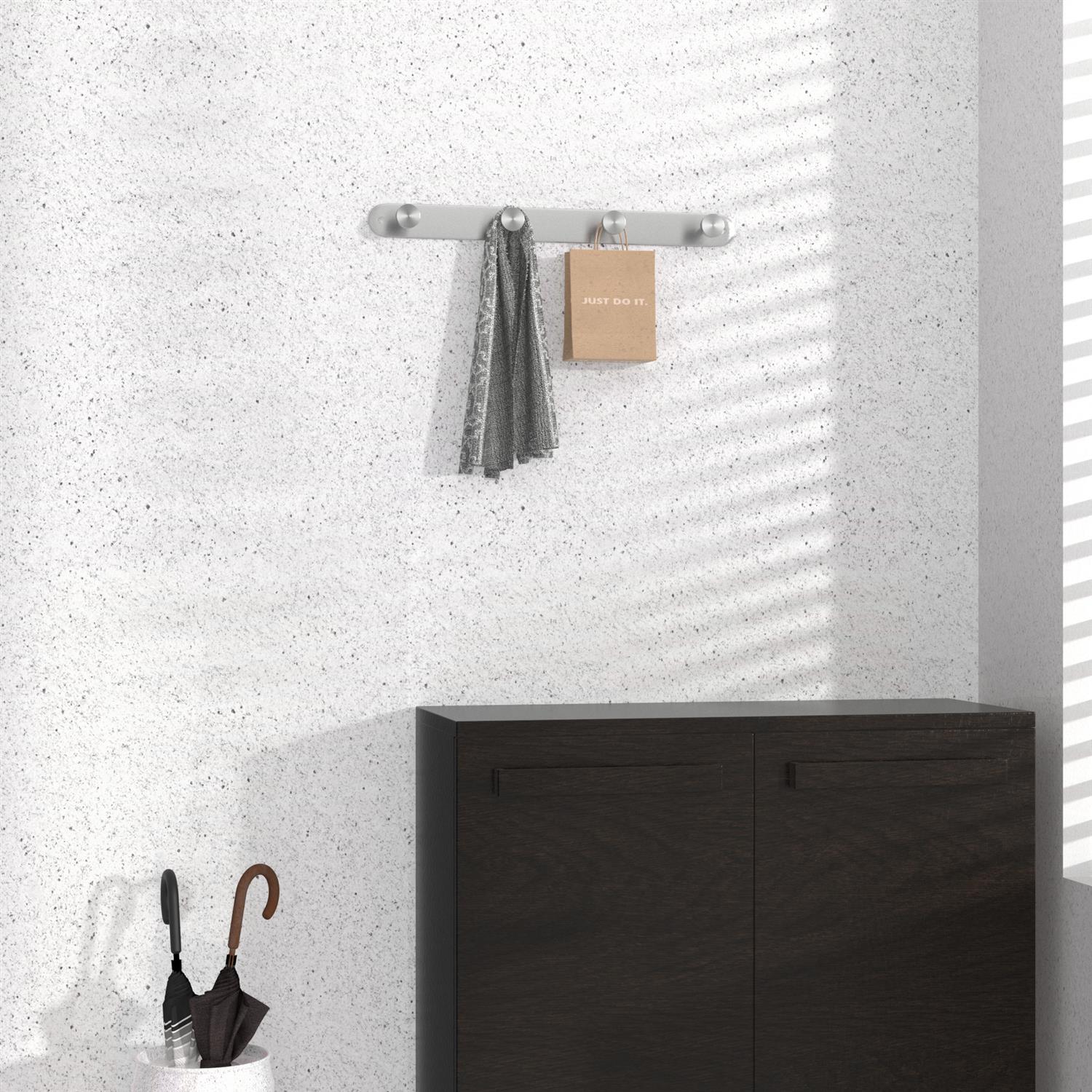 Edelstahl Garderobenleiste Modell Kleiderhaken Garderobe Hakenleiste - Image 30
