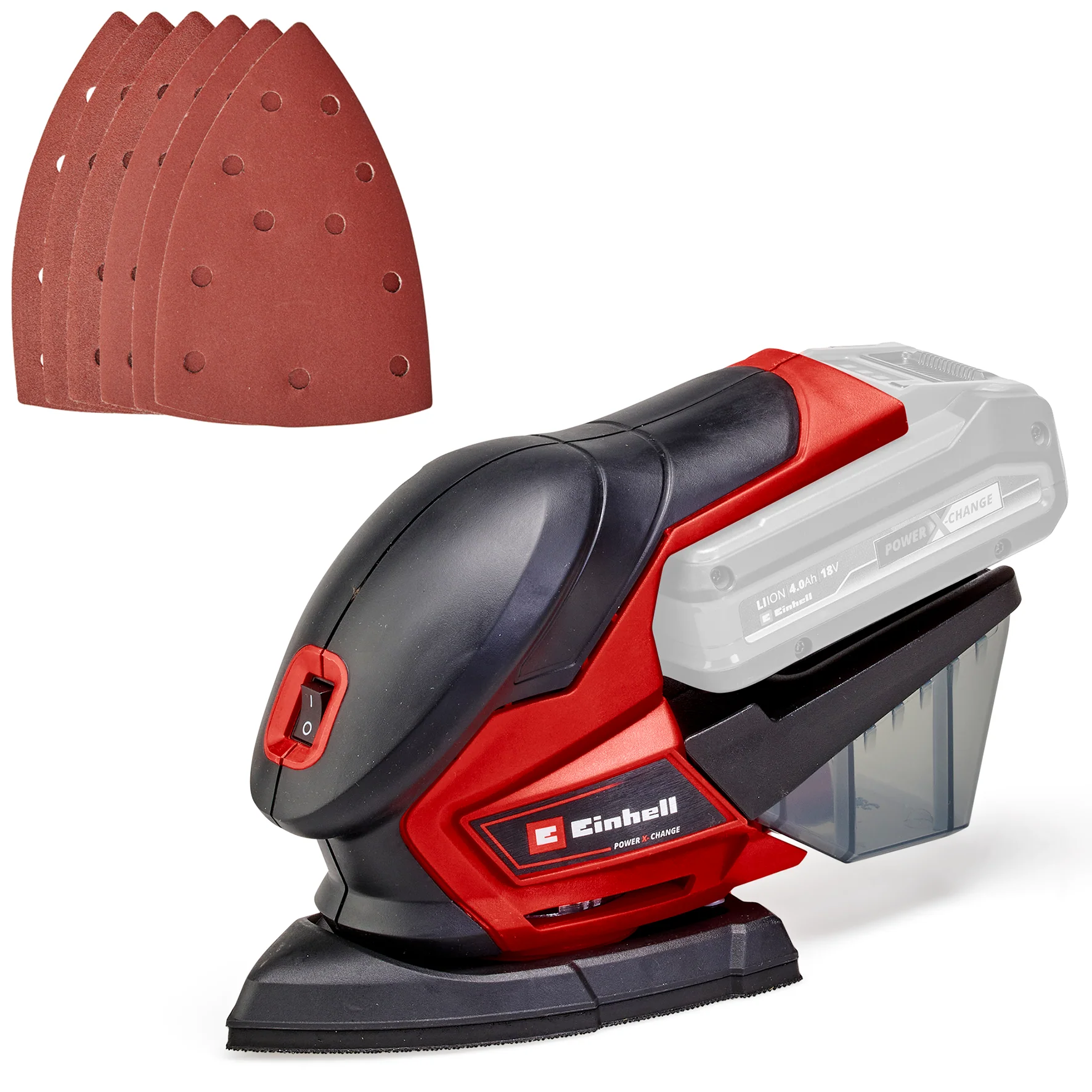 Einhell Akku-Multischleifer TE-OS 18/150 Li-Solo