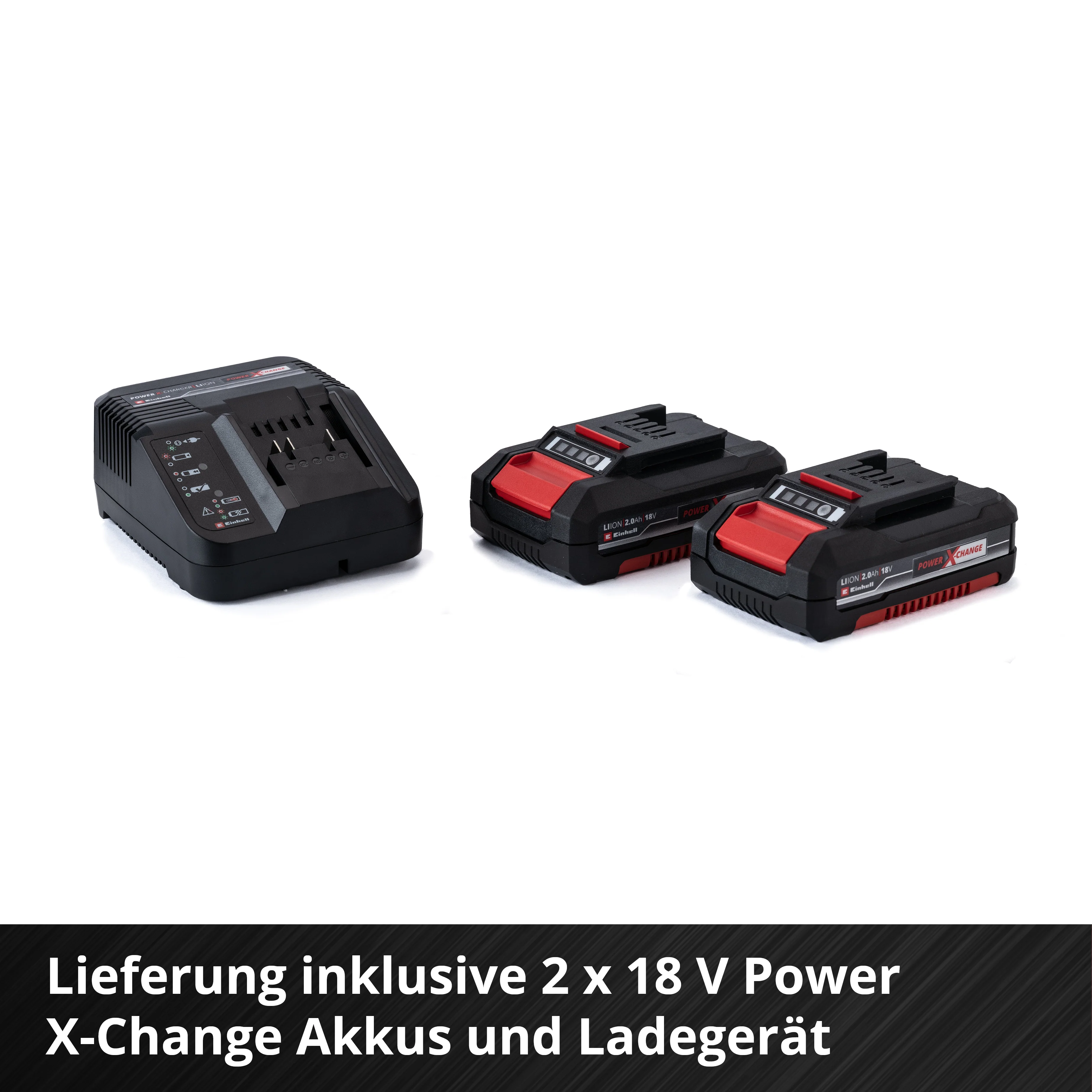 Einhell Akku-Schlagbohrschrauber-Set TE-CD 18/40 Li-i +64 (2x2,0 Ah) - Image 5