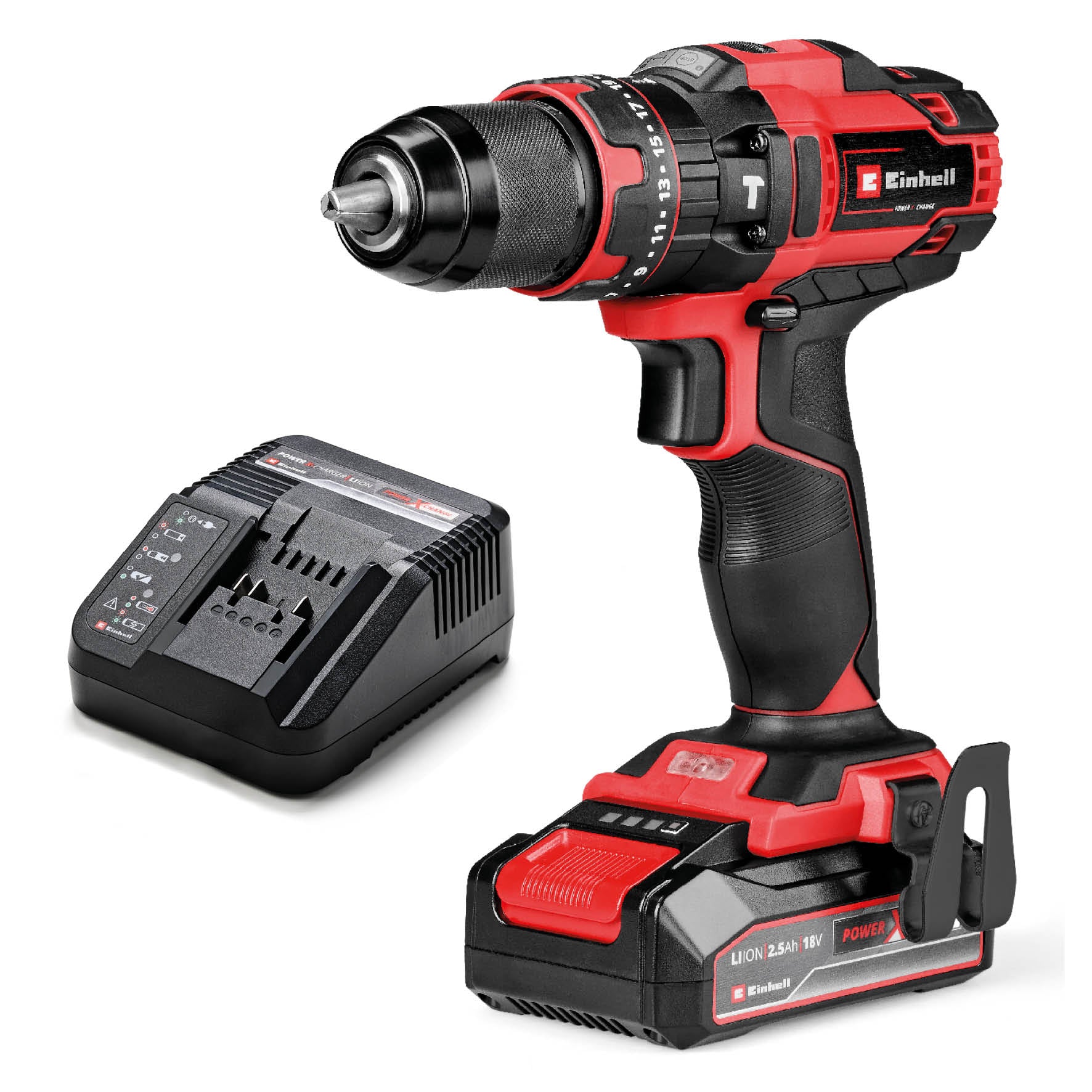 Einhell Akku-Schlagbohrschrauber TE-CD 18/44 Li-i (1x2,5Ah)