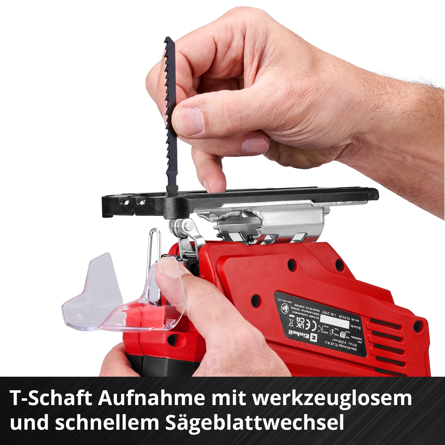 Einhell Akku-Stichsäge TC-JS 18/70 Li (1x 2,5 Ah) - Image 10