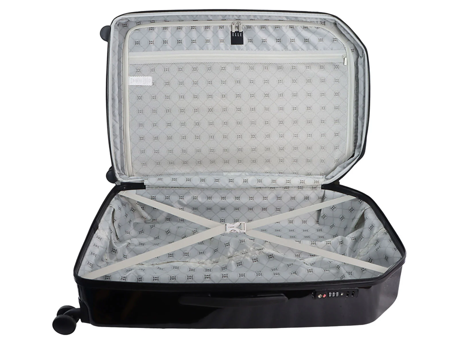 ELLE Koffer Diamond Spinner Trolley Gr. L Anthrazit - Image 10