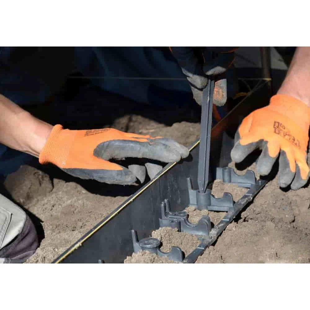 Erdnägel 25 cm, Befestigungsnägel, Garten Heringe, Bodenanker, Schwarz - Image 2