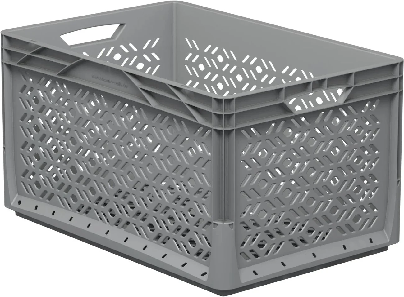 Eurobox Stapelbehälter 60x40x32cm Grau 62L – Durchbrochen
