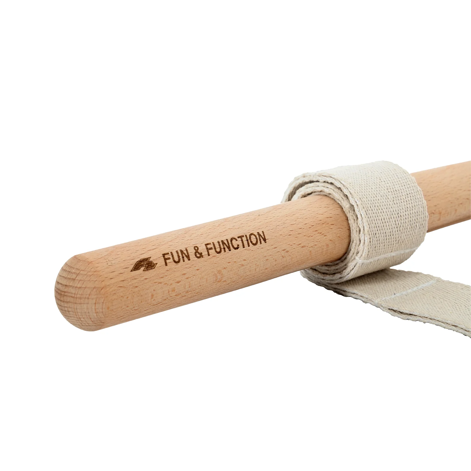 F2 Balance Board Move Stretching Stick Holz 32x3cm Natur - Image 5