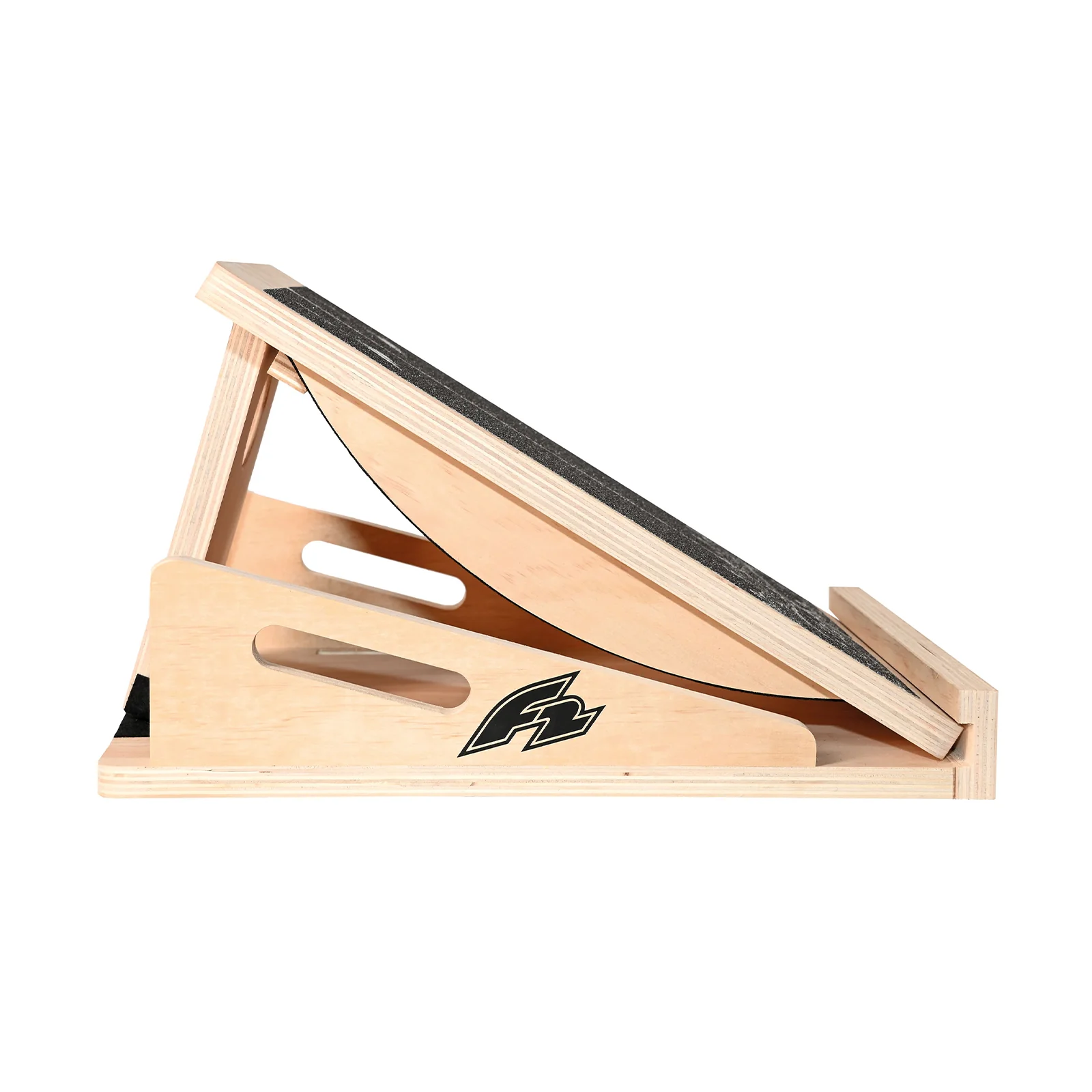 F2 Balance Board Step Board Multi Trainingsgerät Verstellbar Holz - Image 3