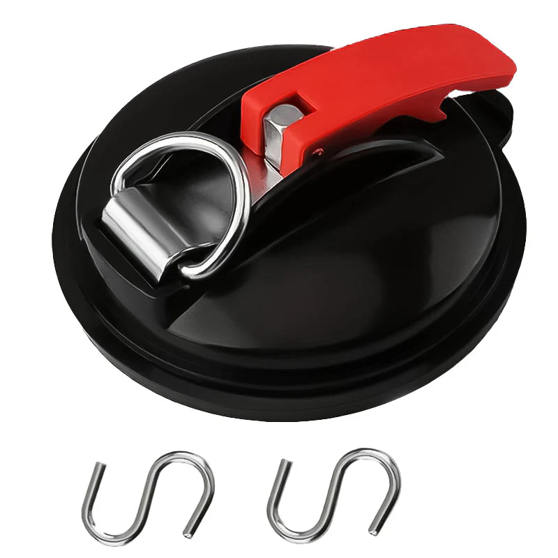 F2 Befestigungssaugnapf Saugnapfhaken 13cm Schwarz