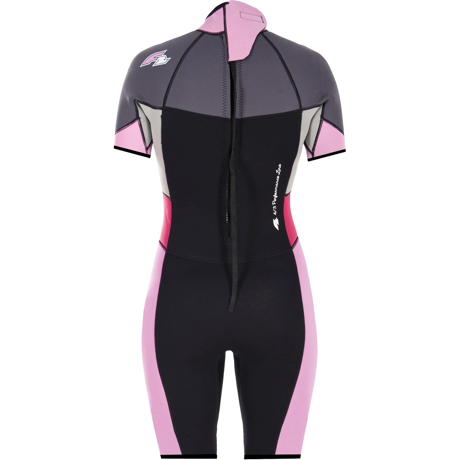 F2 Damen Neopren Anzug Gipsy - Shorty 3/2 mm   S Pink 2024/25 - Image 17