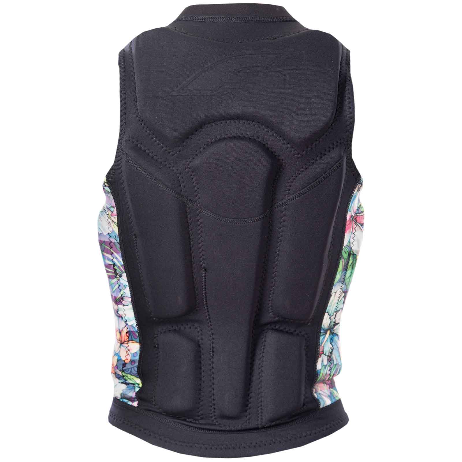 F2 Damen Prallschutz Weste Wake & Sup Weste  XL Schwarz - Image 12