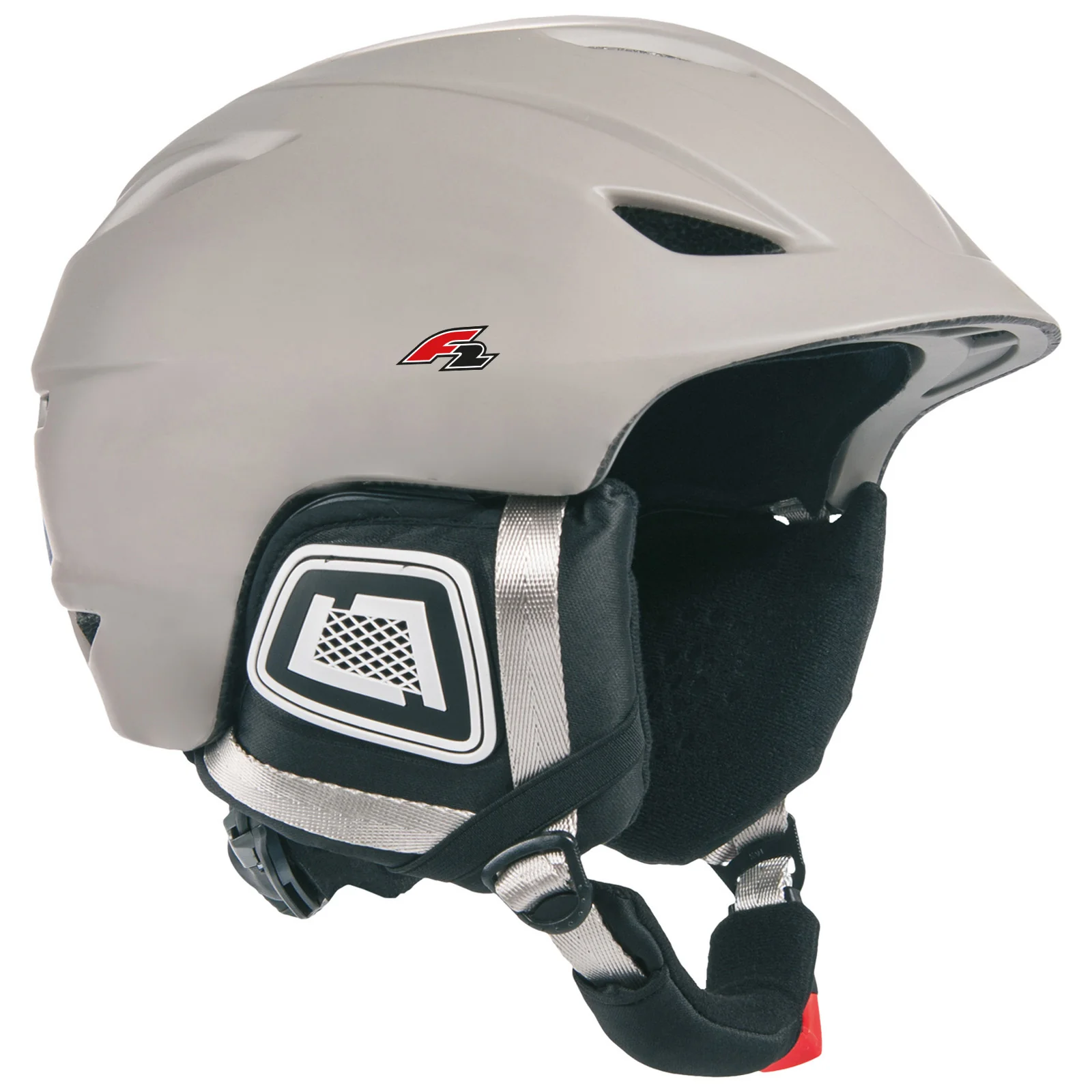 F2 Damen Snowboard Helm Helmet - Bloom  M Grau - Image 2