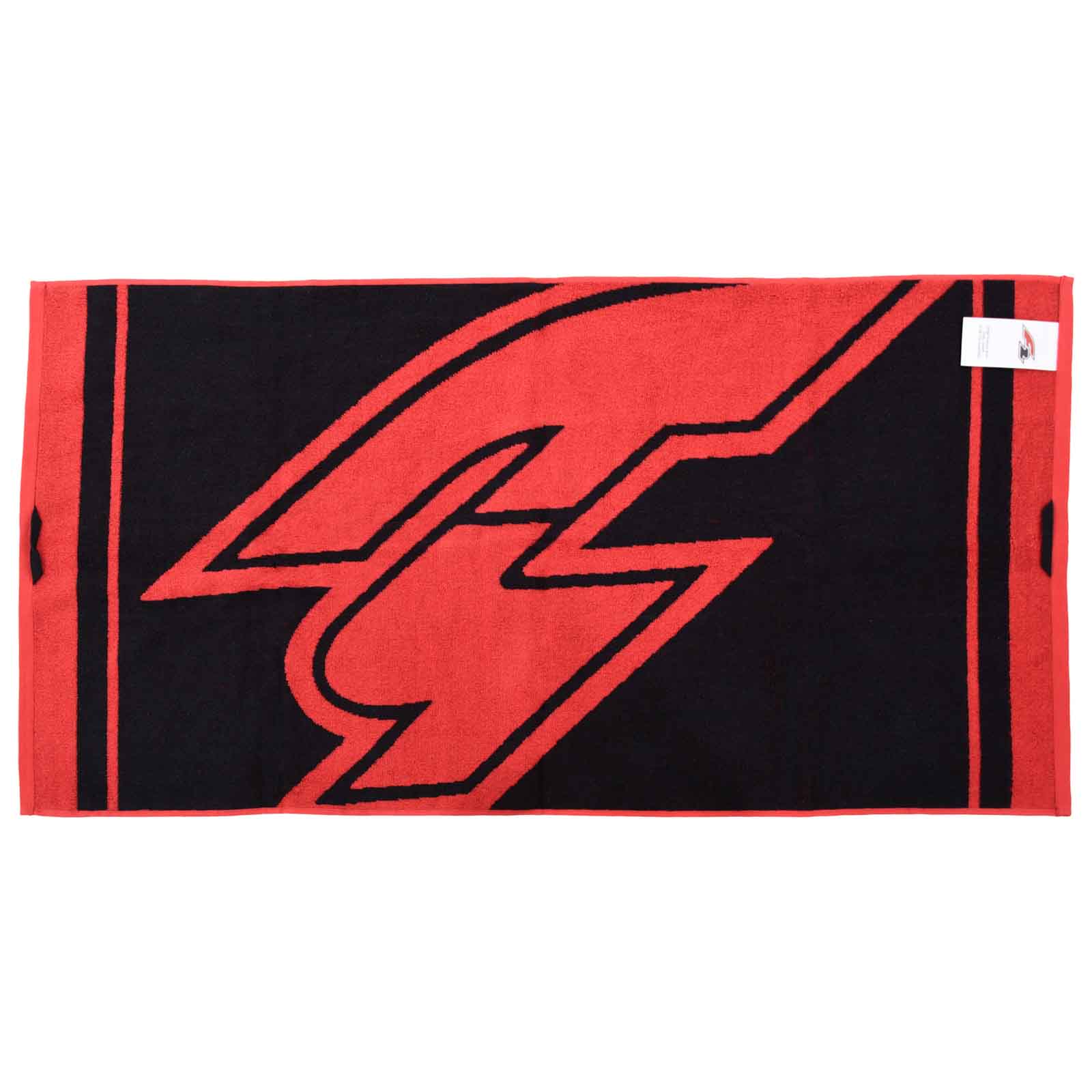 F2 Handtuch Jaquard Sports Badetuch Rot - Image 3
