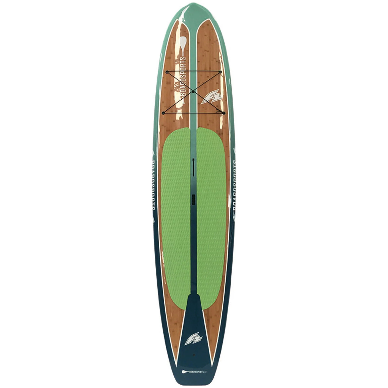 F2   Hard SUP Ride Pro Bamboo   11,4 Türkis - Image 3