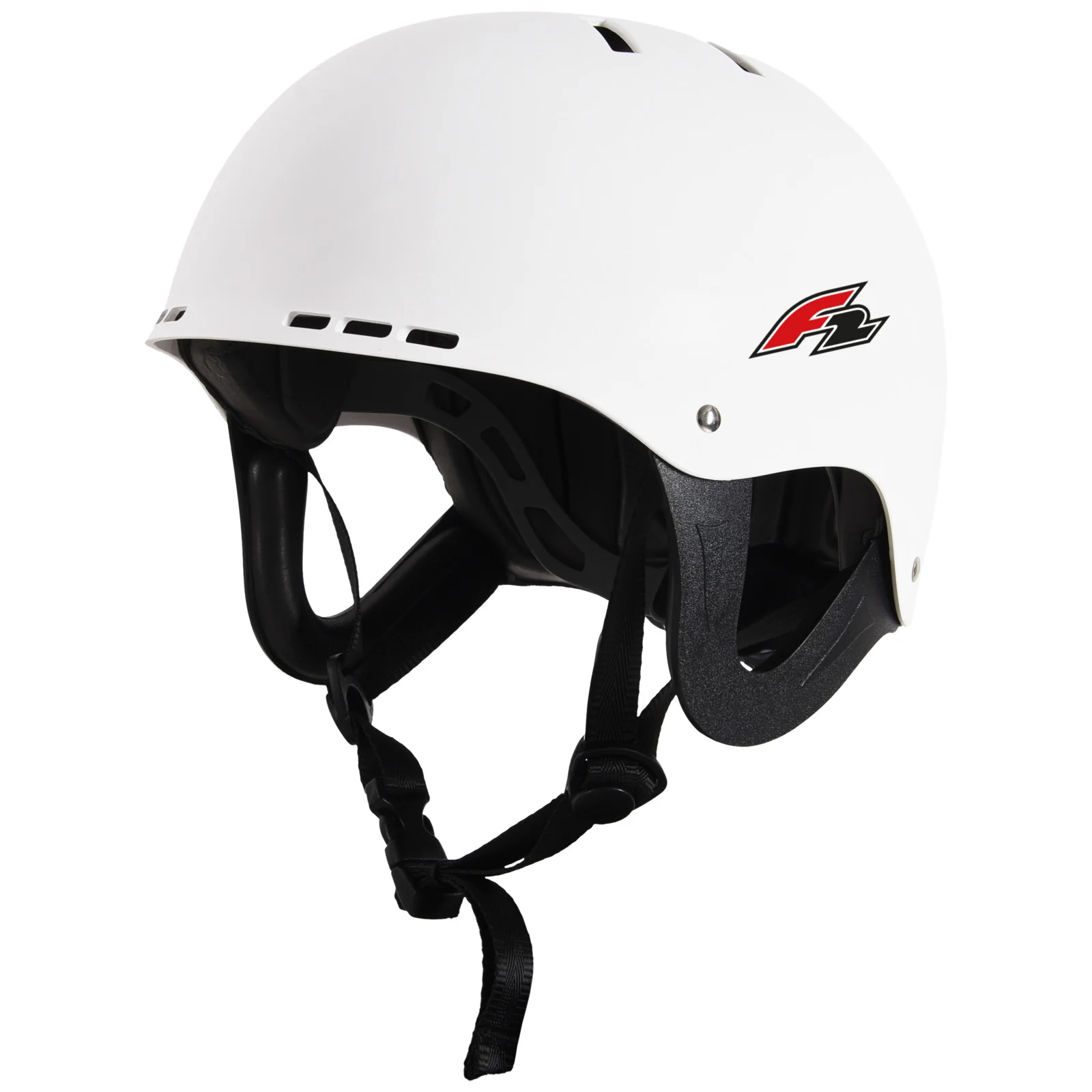 F2 Helm Shade Wassersport Helm Kite & Wake S/M Weiss - Image 2