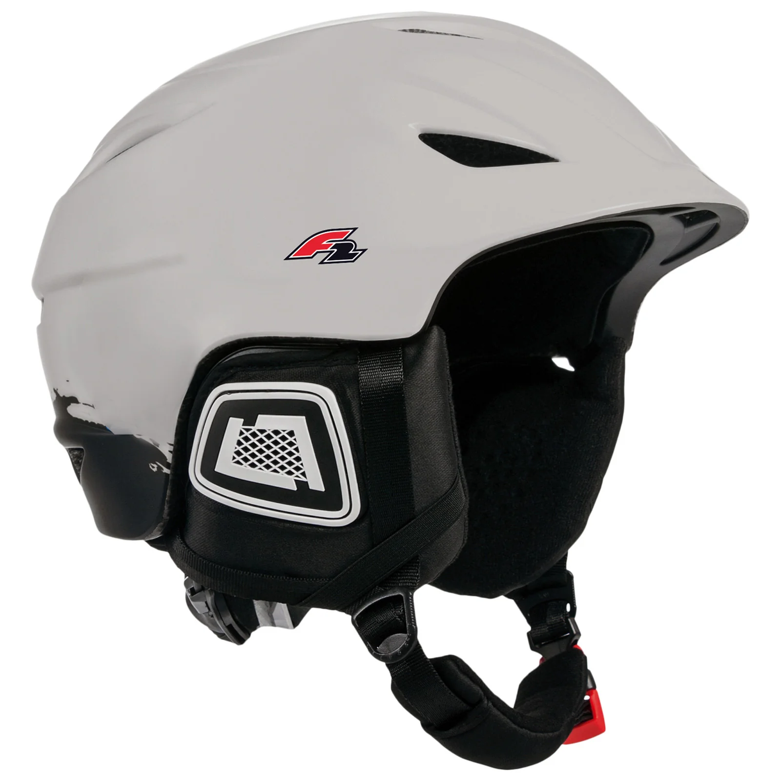 F2 Herren Snowboard Helm Helmet - Ride  L Grau - Image 3