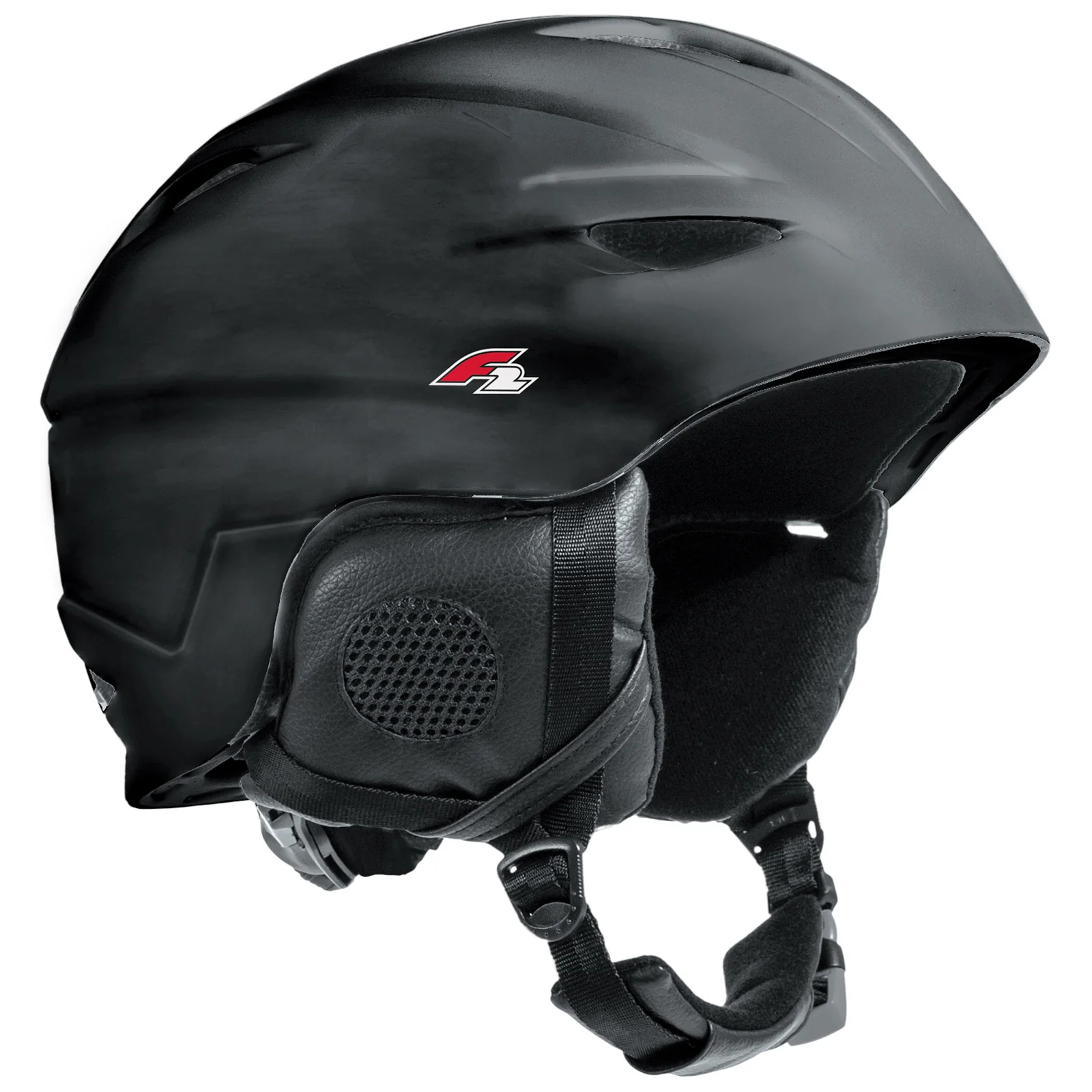 F2 Herren Snowboard Helm Helmet - TNT  XL Schwarz - Image 2