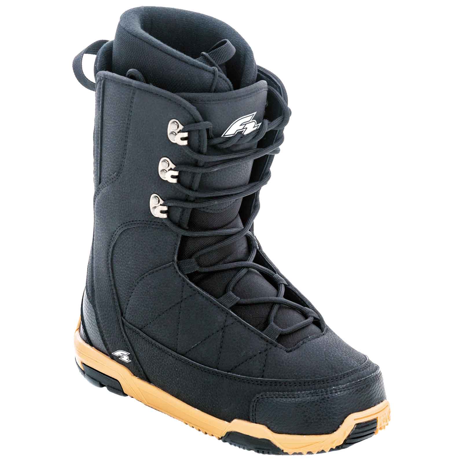 F2 Herren Snowboard Softboots Concept Gr. 37 (MP 23,5) Schwarz - Image 7