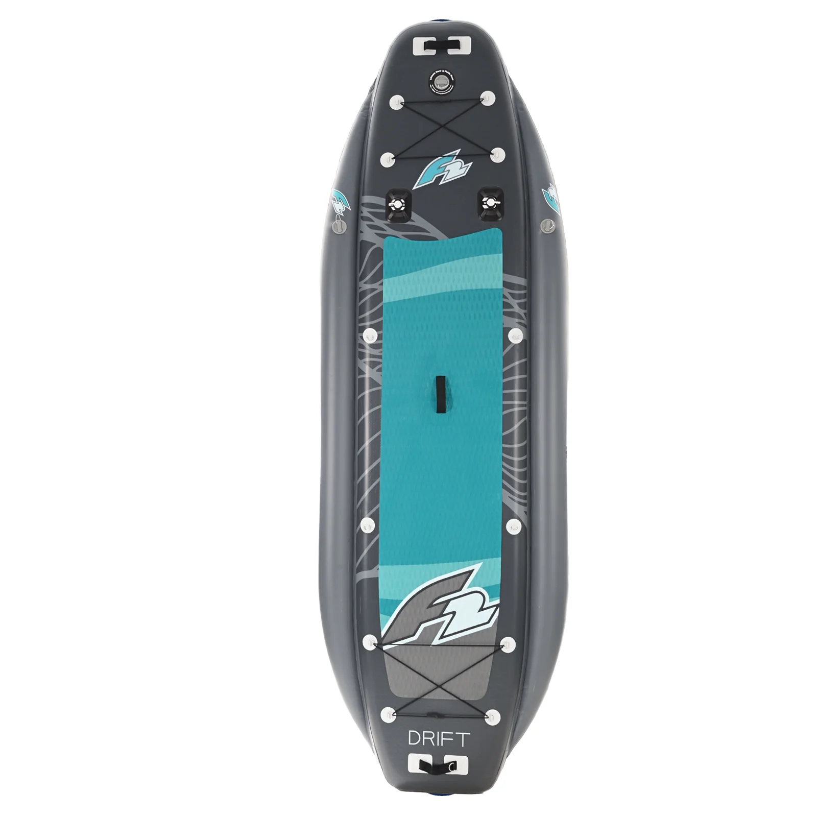 F2 Inflatable Kajak Set Drift Aufblasbar 335cm Grün - Image 2