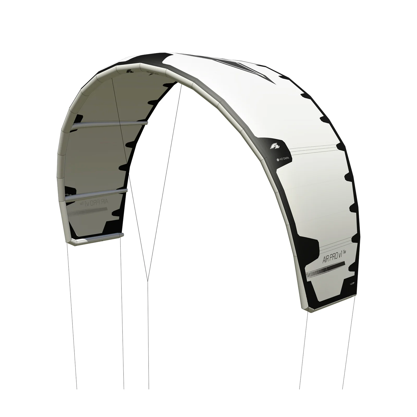 F2 Kite Air Pro mit E-Pumpe Zetta 9qm Weiss - Image 3
