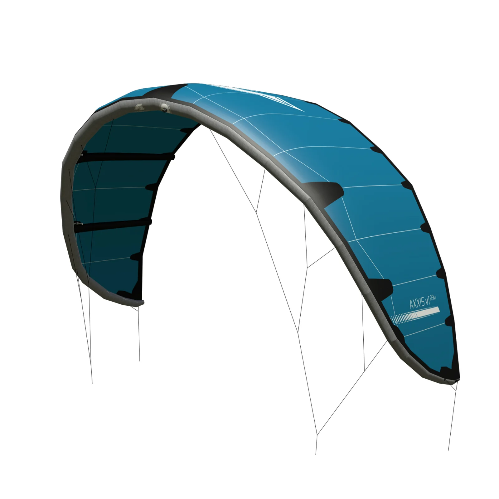 F2 Kite Axxis mit E-Pumpe Zetta 6qm Blau - Image 13