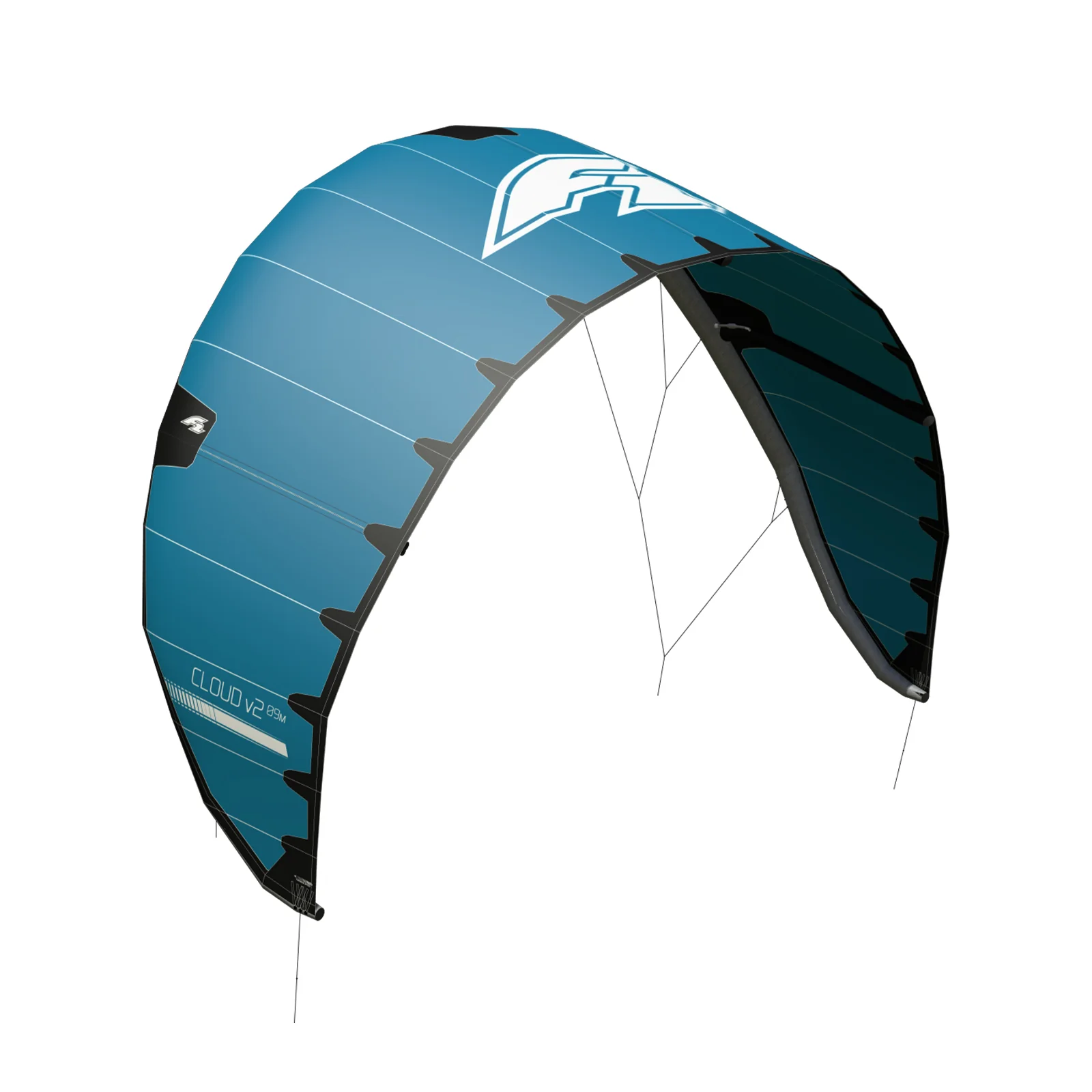 F2 Kite Cloud mit E-Pumpe Zetta 12qm Blau - Image 28