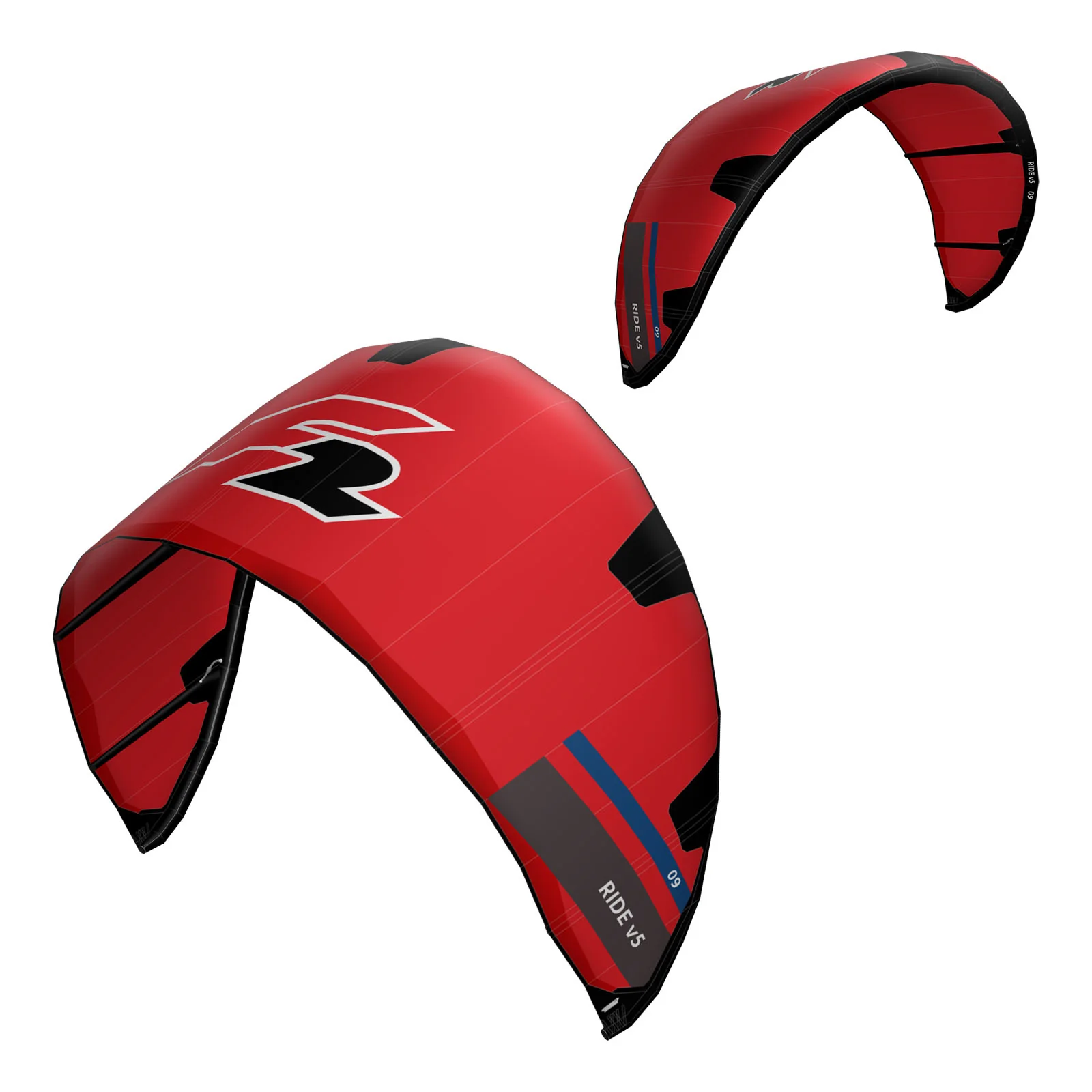 F2 Kite Ride V5 5 qm Rot